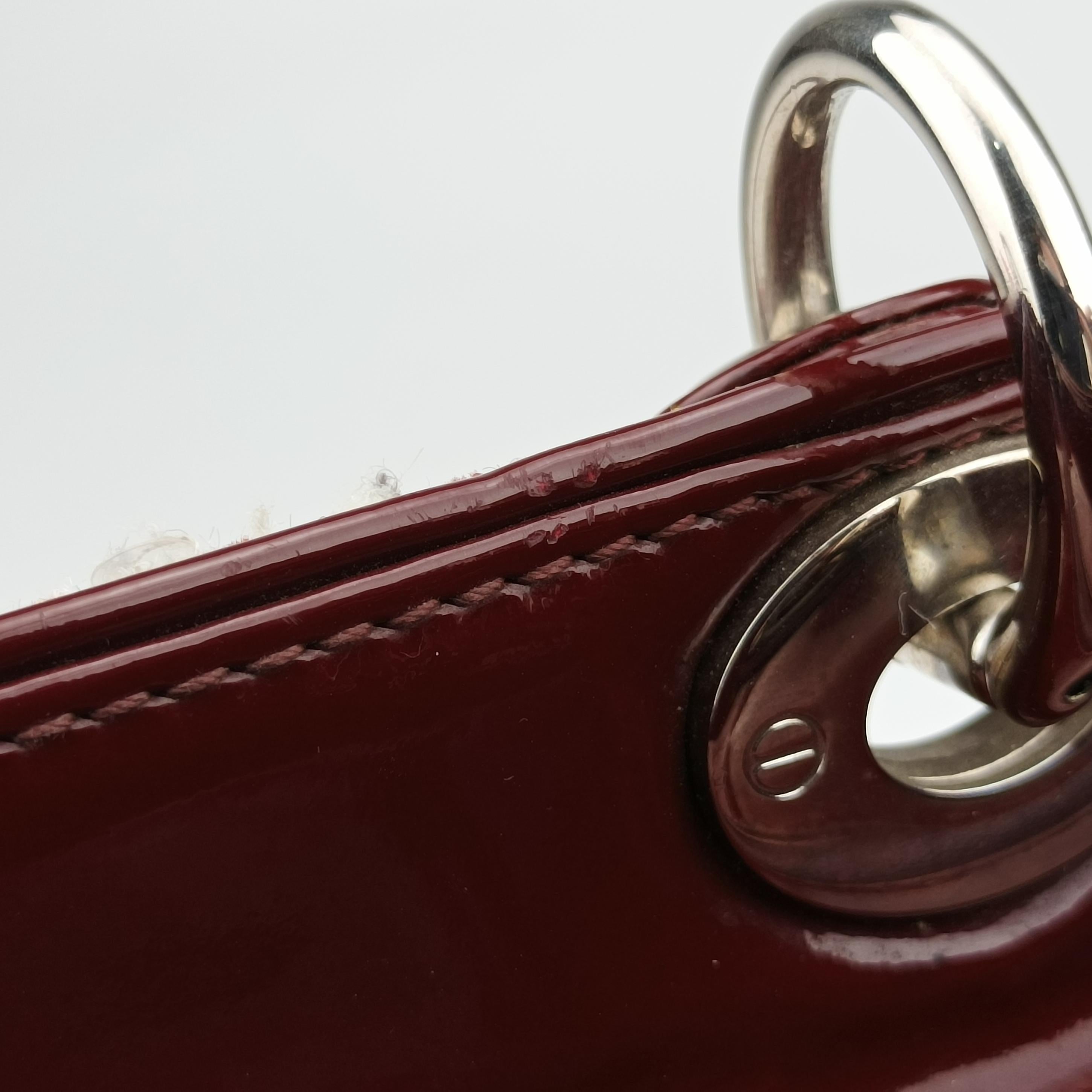 Secondhand Christian Dior Lady Dior Multicolour woolen  shoulderbag | stylenewstar