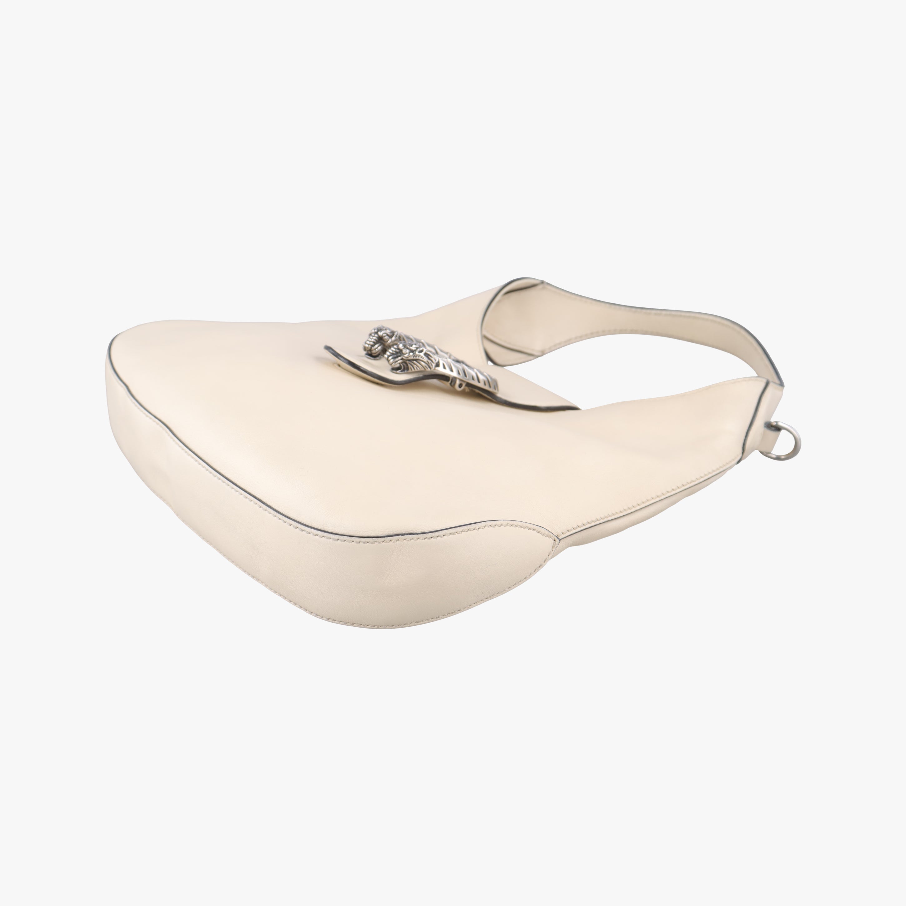Pre-owned Gucci Aphrodite Medium White Leather 444072 shoulderbag | stylenewstar