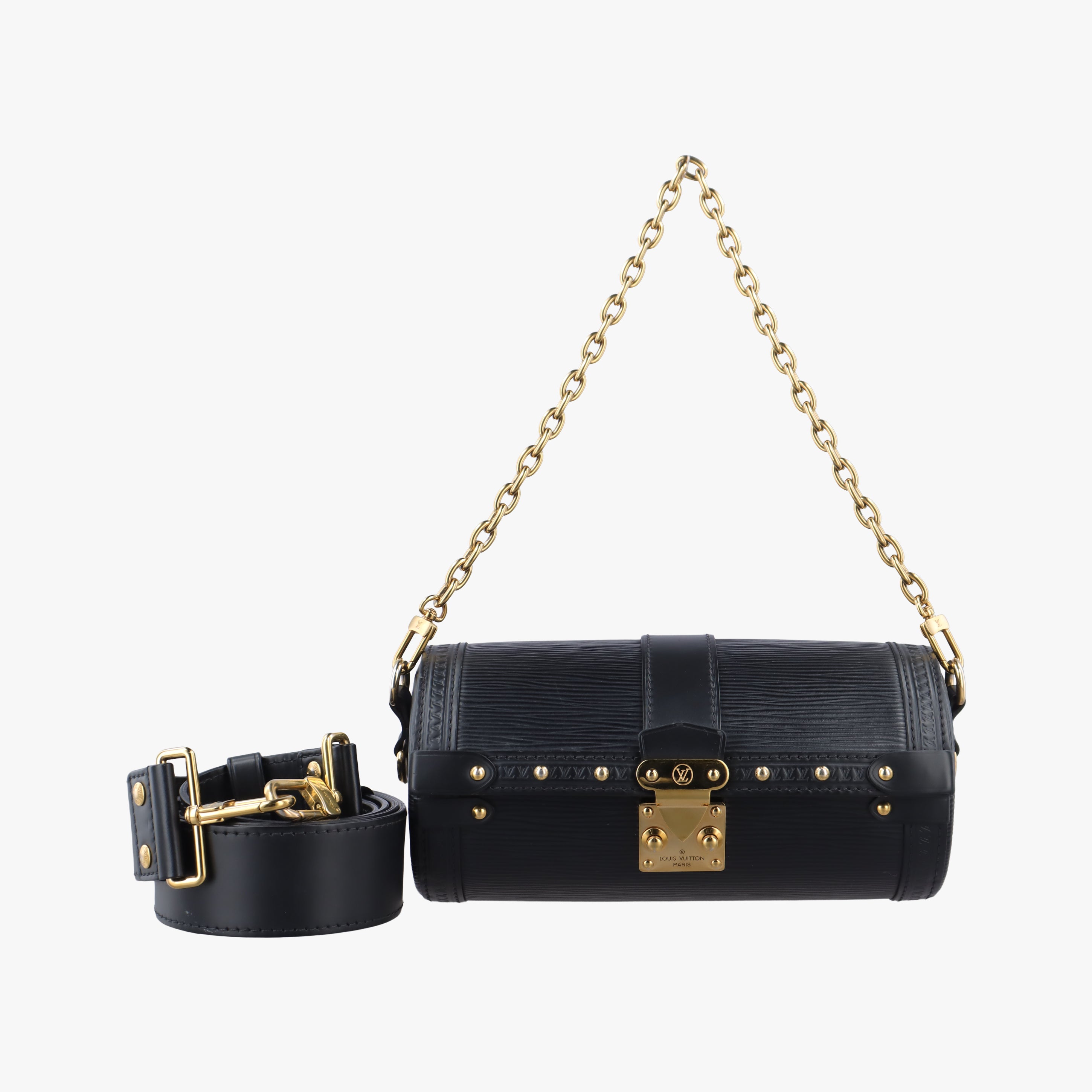 Pre-owned Louis Vuitton Papillon Trunk Noir Epi M58655 shoulderbag | stylenewstar