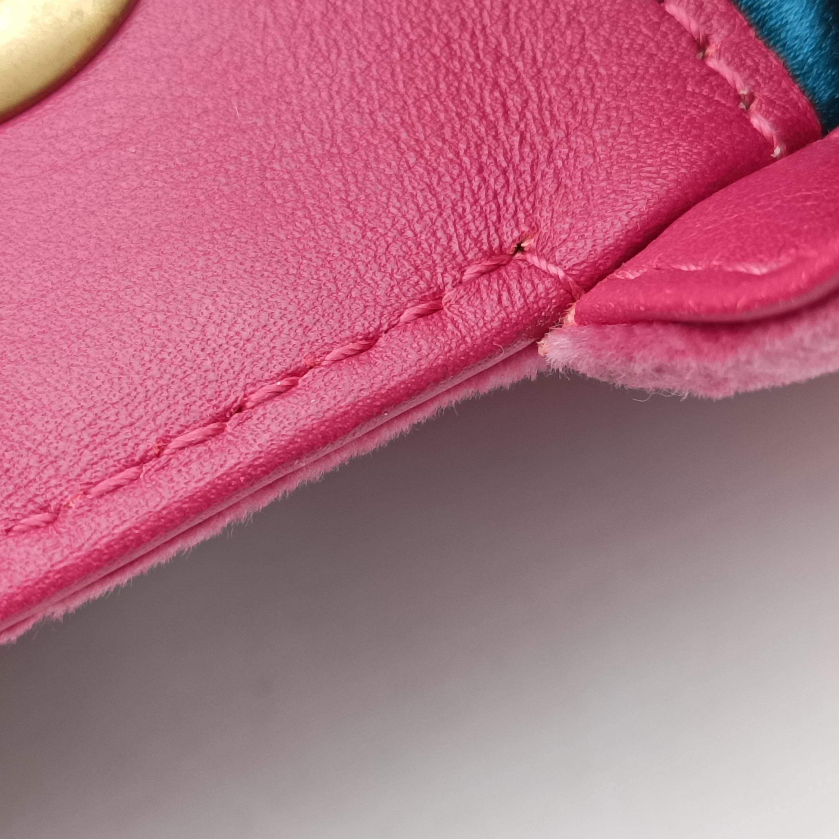 Secondhand Gucci GG Marmont Rose velour 446744 shoulderbag | stylenewstar