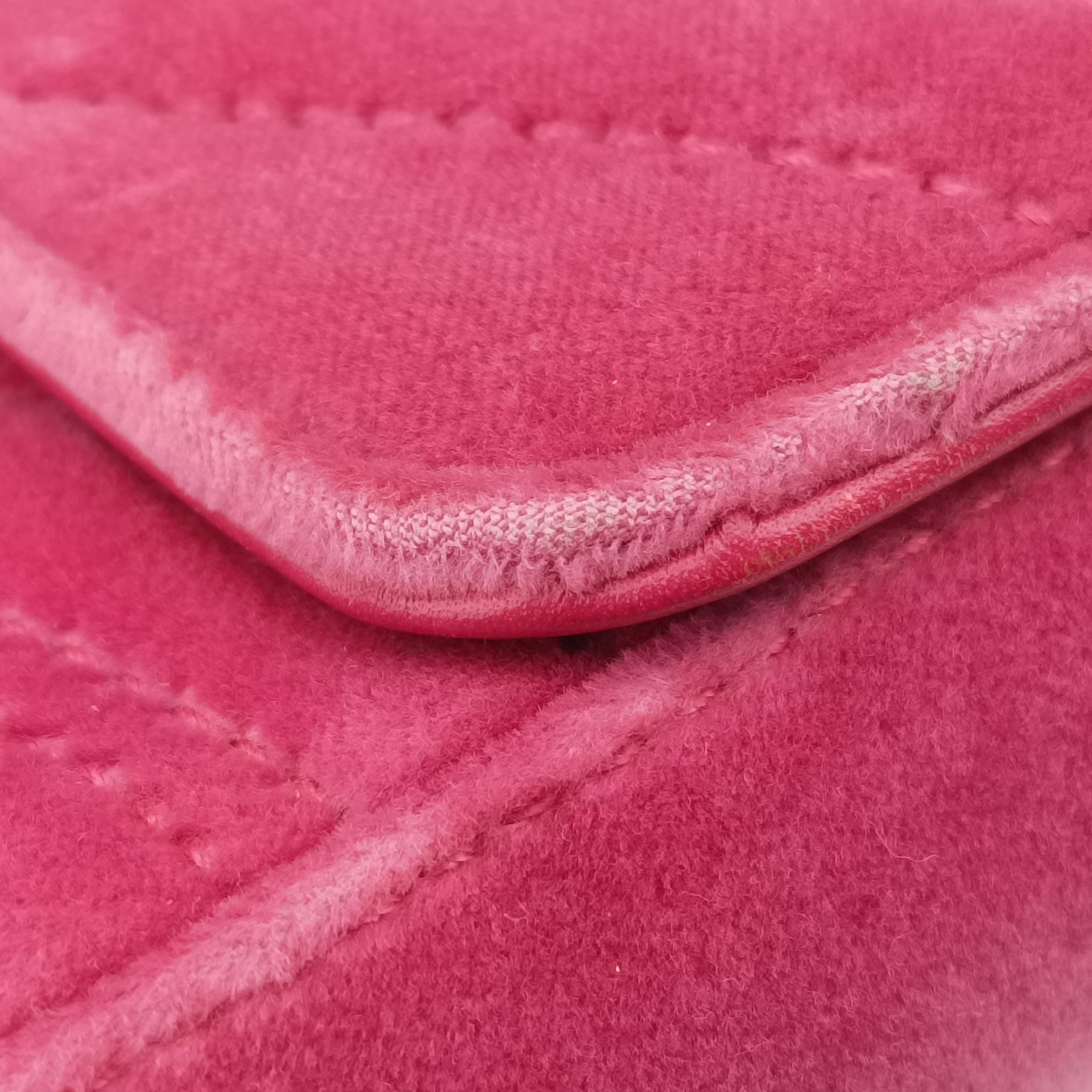 Secondhand Gucci GG Marmont Rose velour 446744 shoulderbag | stylenewstar