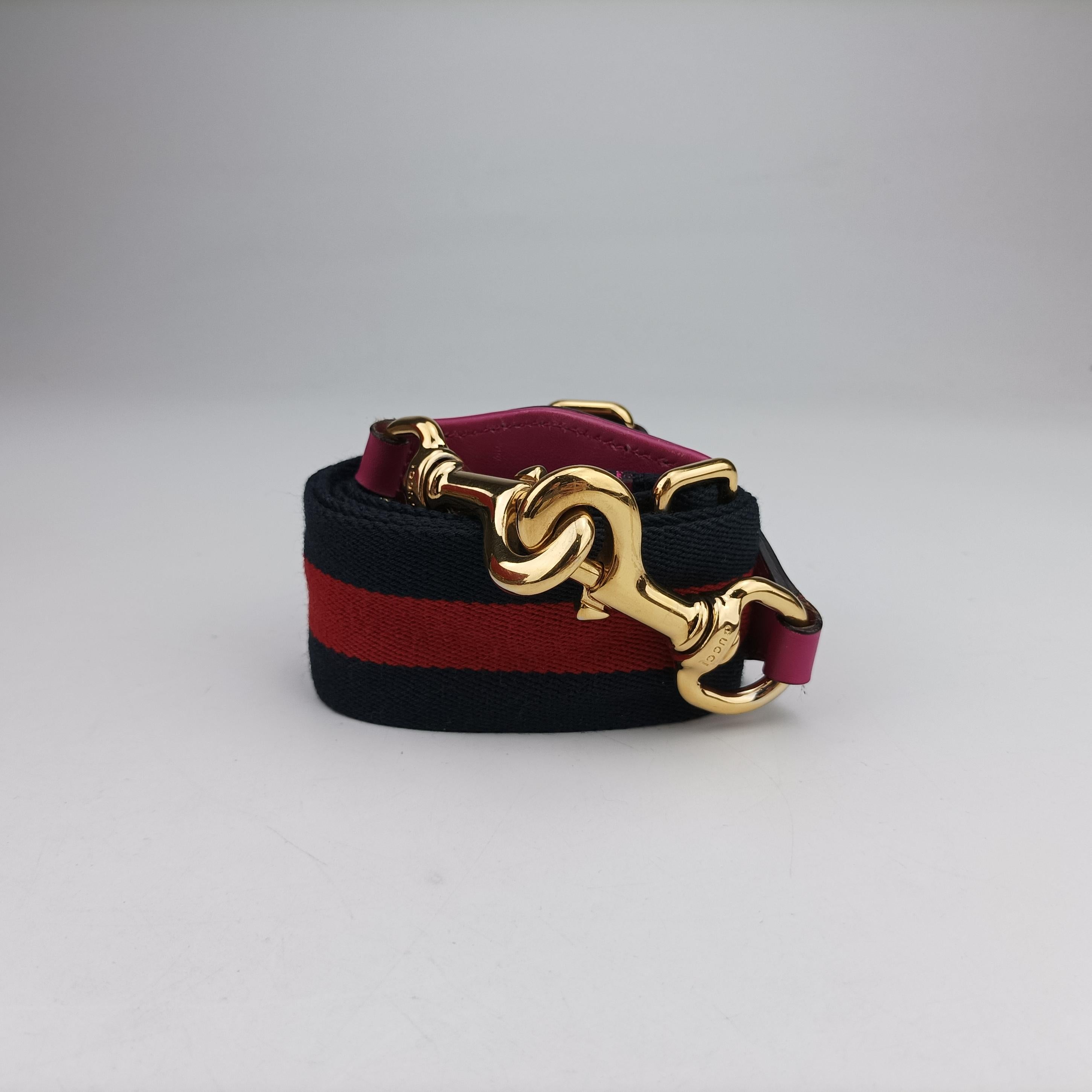Vintage Gucci GG Supreme Padlock Beige×Red×Multicolour PVC coated canvas×Leather 453189 shoulderbag | stylenewstar
