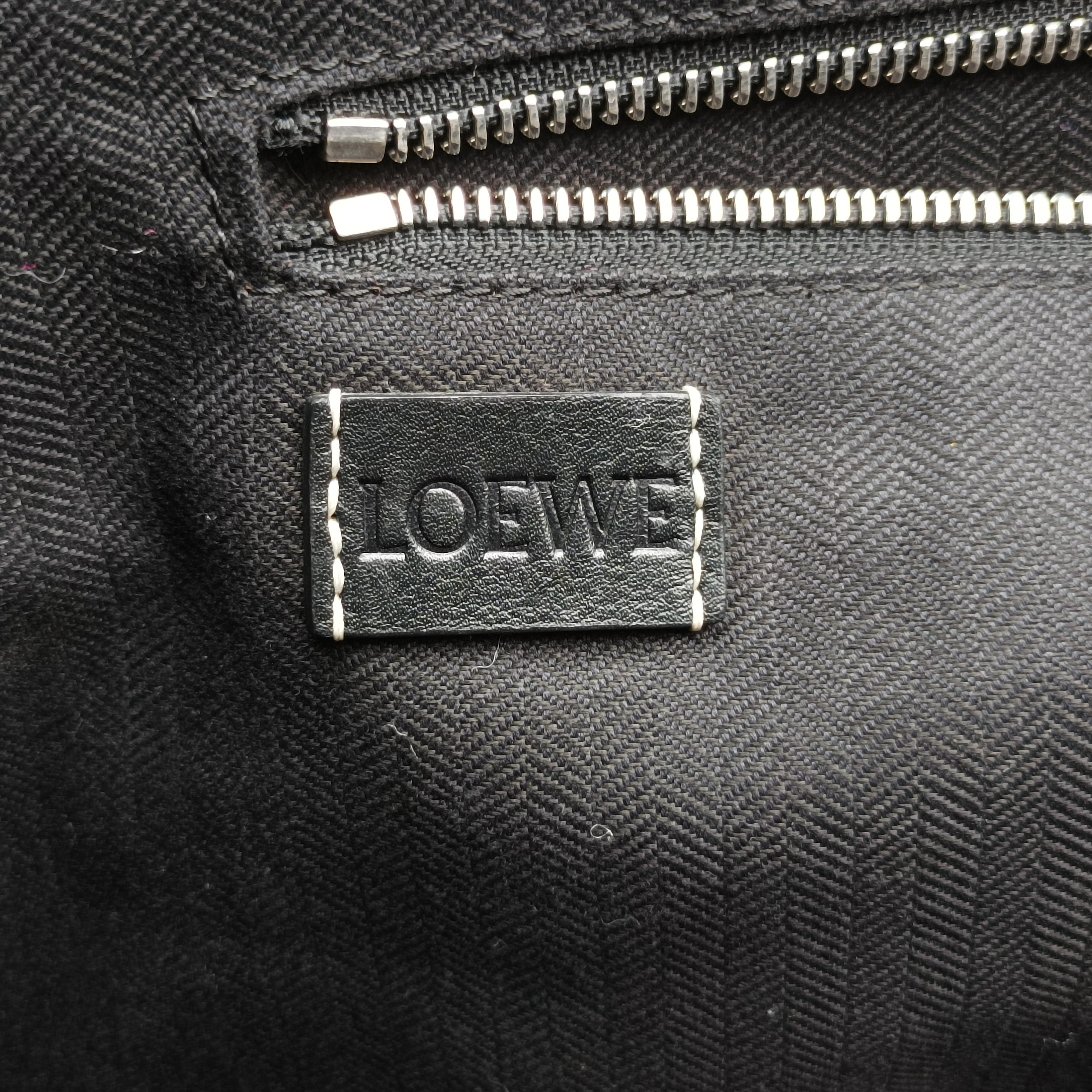Pre-owned Loewe Goya Tartan Check Red x Blank Canvas x Leather  backpack/rucksack | stylenewstar