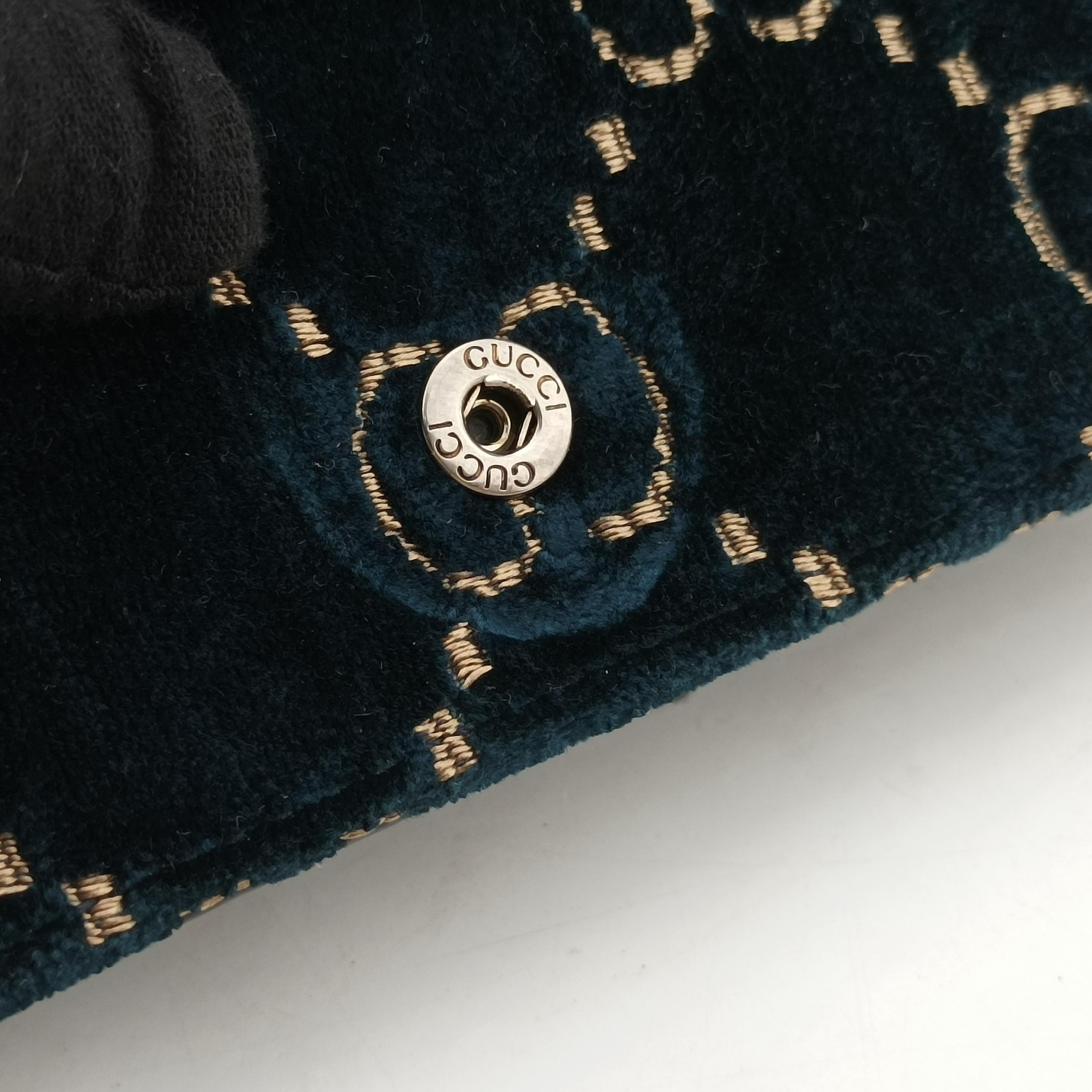 Vintage Gucci Dionysus Navy velour 476432 shoulderbag | stylenewstar