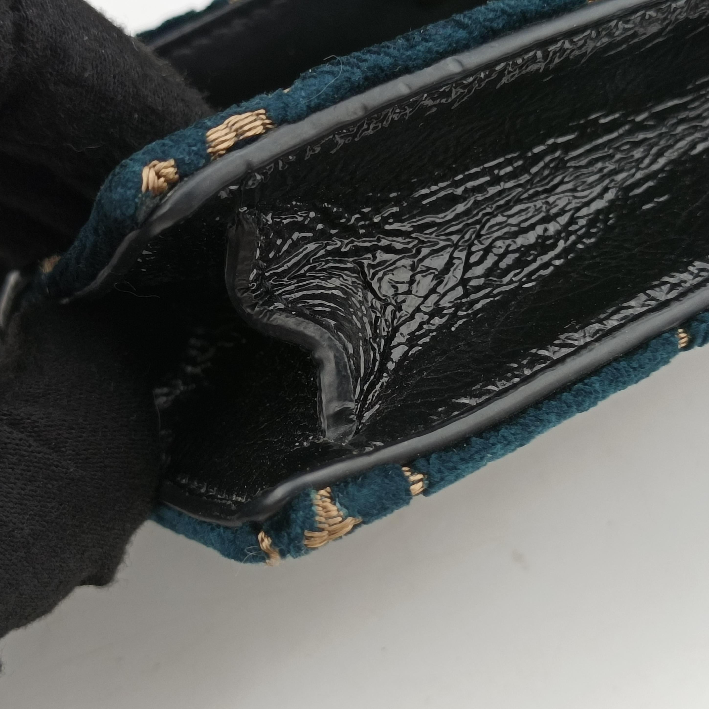 Vintage Gucci Dionysus Navy velour 476432 shoulderbag | stylenewstar