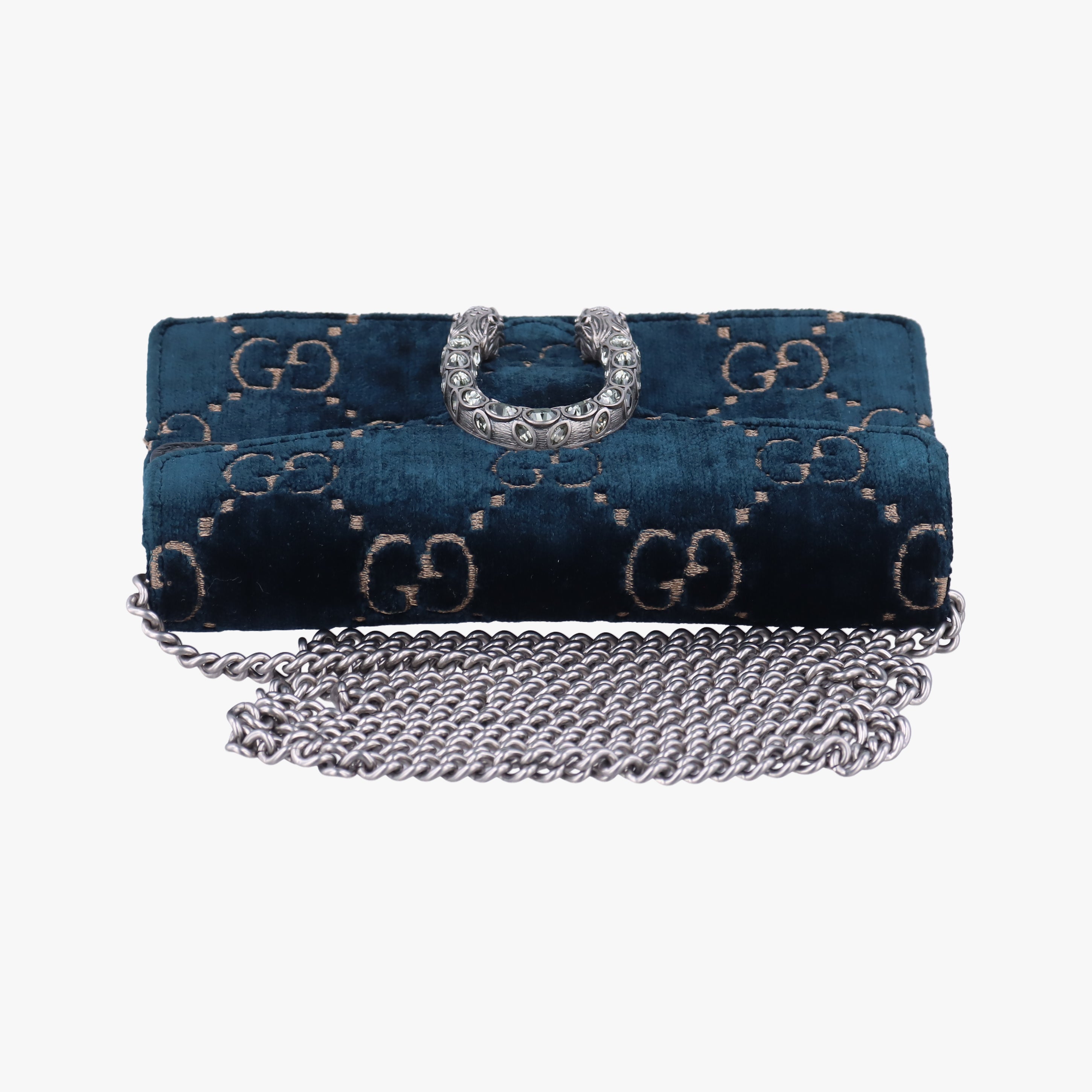 Vintage Gucci Dionysus Navy velour 476432 shoulderbag | stylenewstar