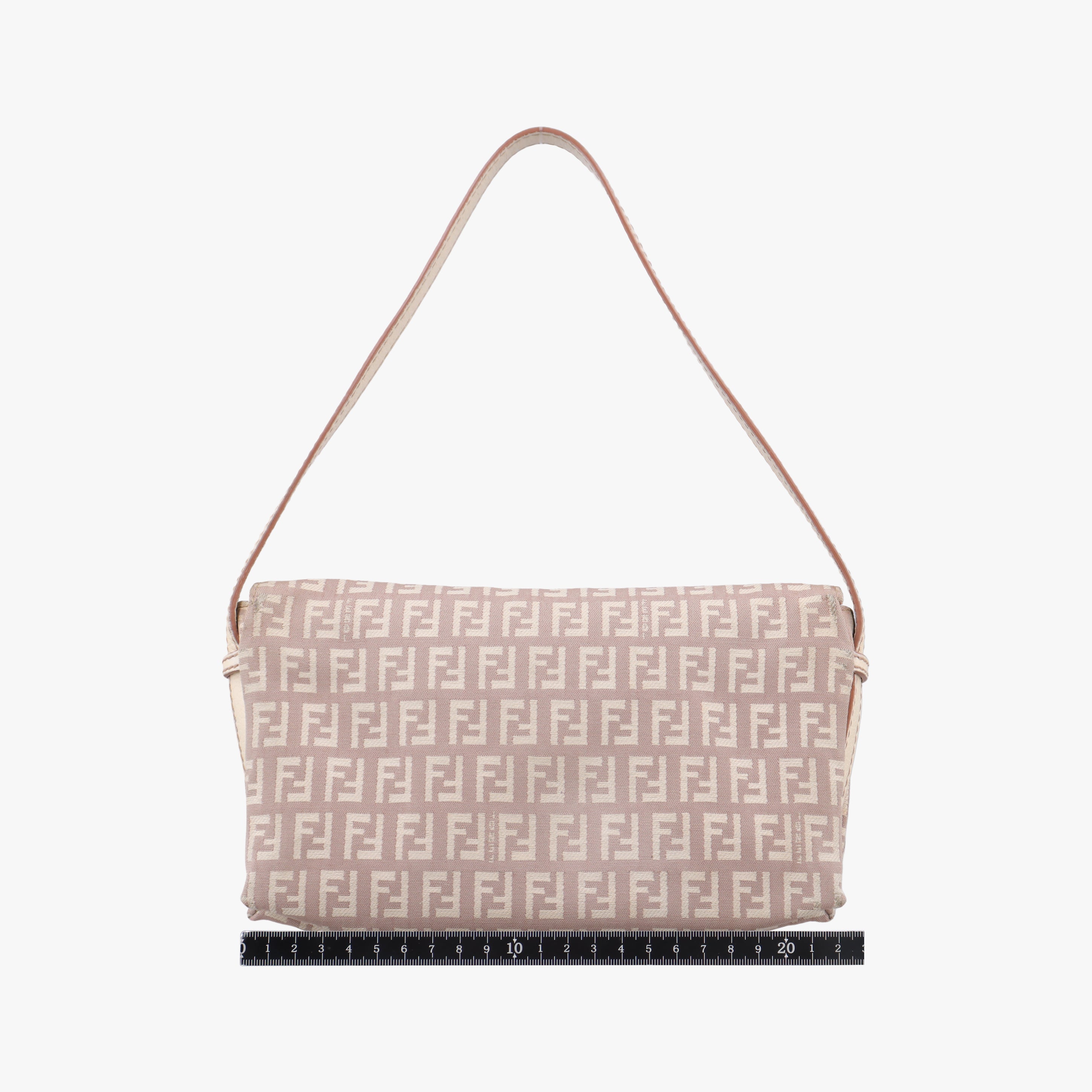 Vintage Fendi Zucchino Baguette beige×Multicolour canvas 8BR520 handbag | stylenewstar
