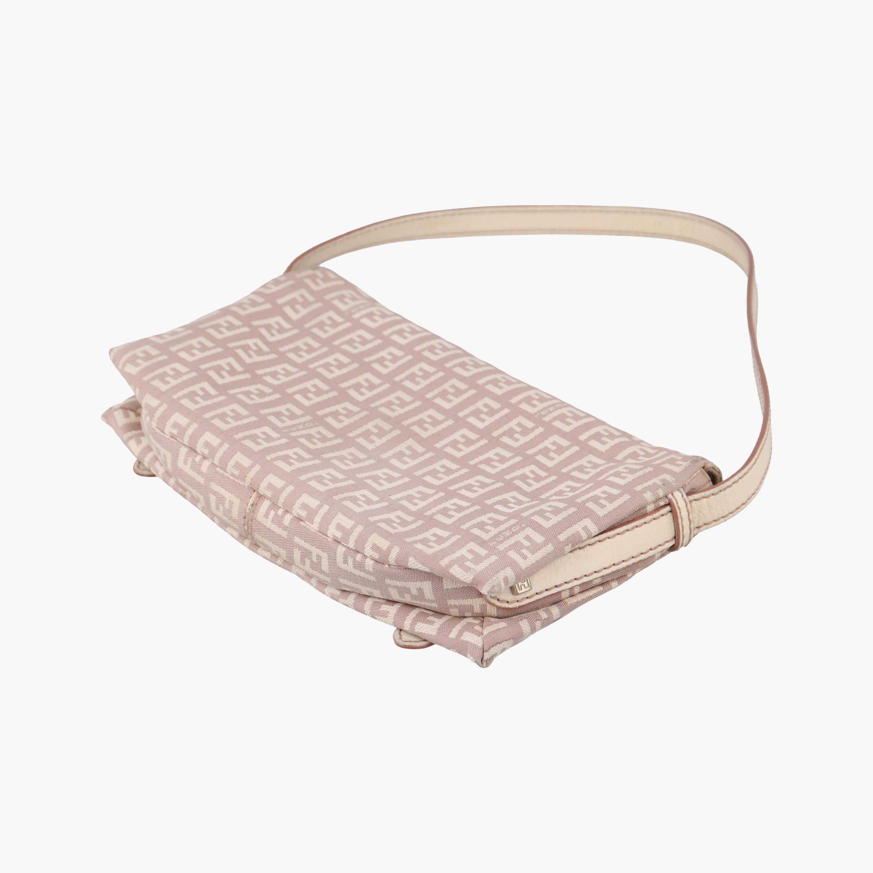 Vintage Fendi Zucchino Baguette beige×Multicolour canvas 8BR520 handbag | stylenewstar