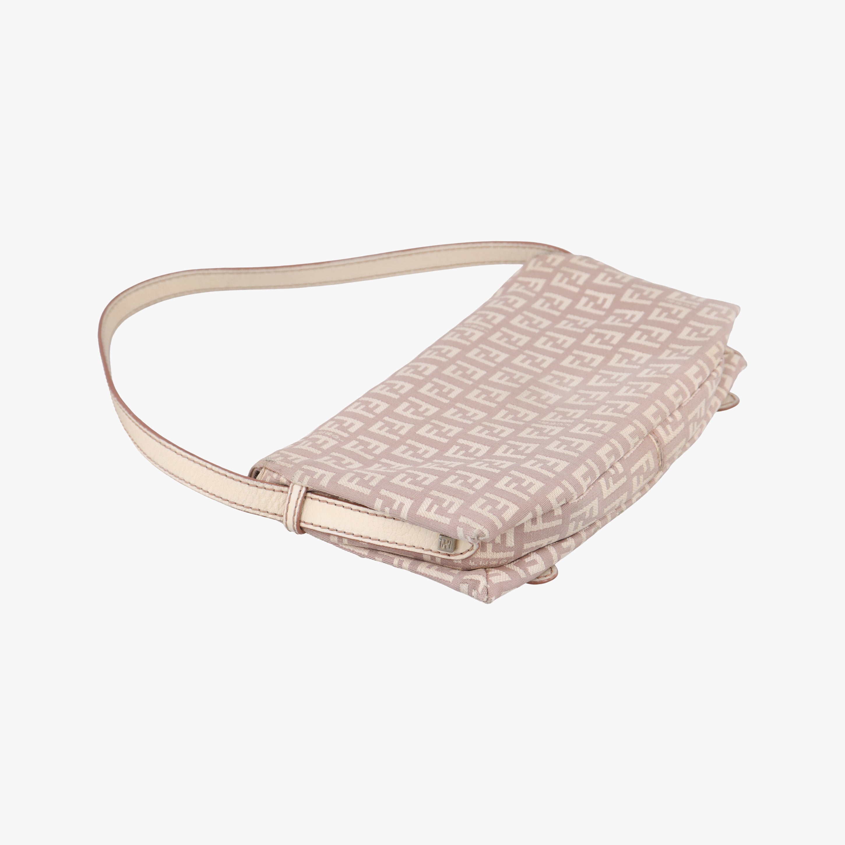 Vintage Fendi Zucchino Baguette beige×Multicolour canvas 8BR520 handbag | stylenewstar