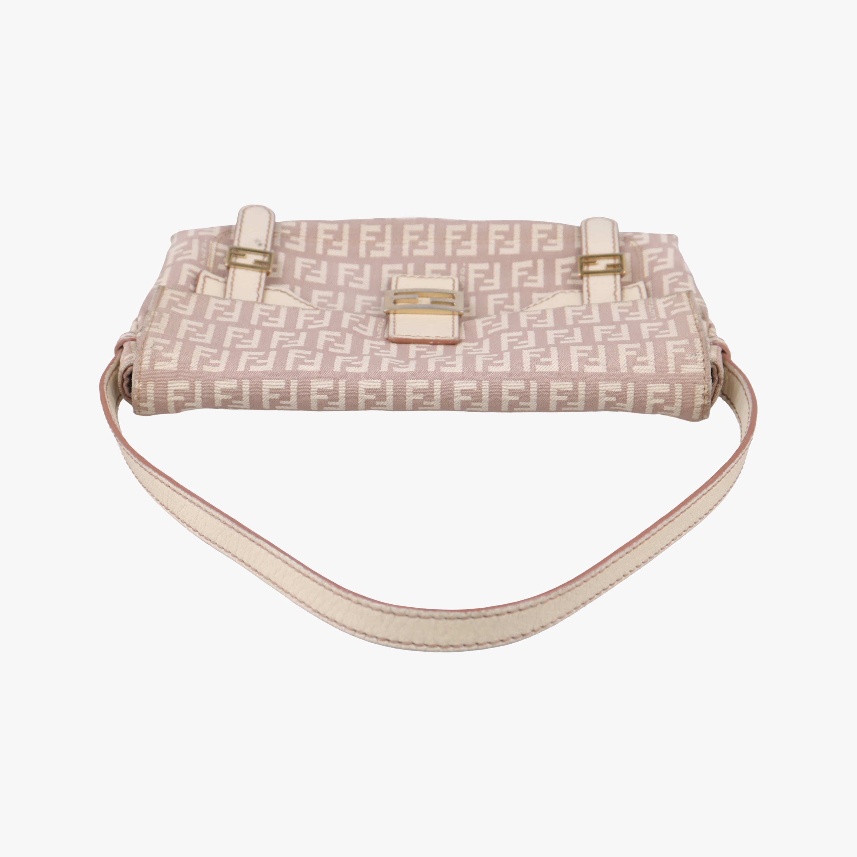 Vintage Fendi Zucchino Baguette beige×Multicolour canvas 8BR520 handbag | stylenewstar