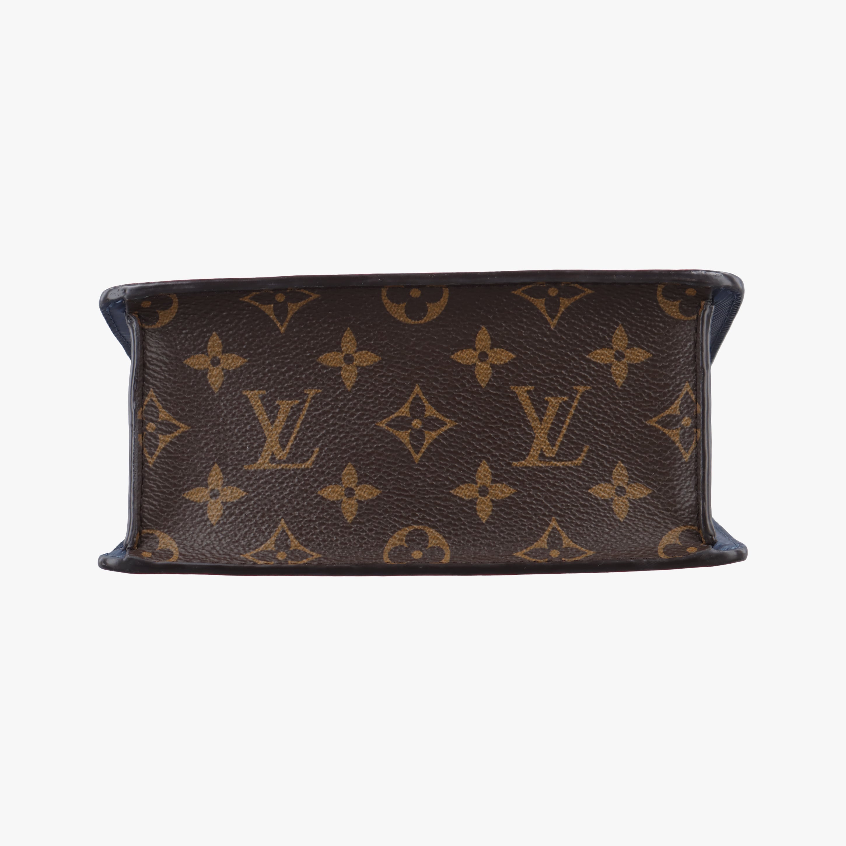 Pre-owned Louis Vuitton Spring street PM Scarlet Red Vernis×Leather×Monogram Canvas M90505 shoulderbag | stylenewstar