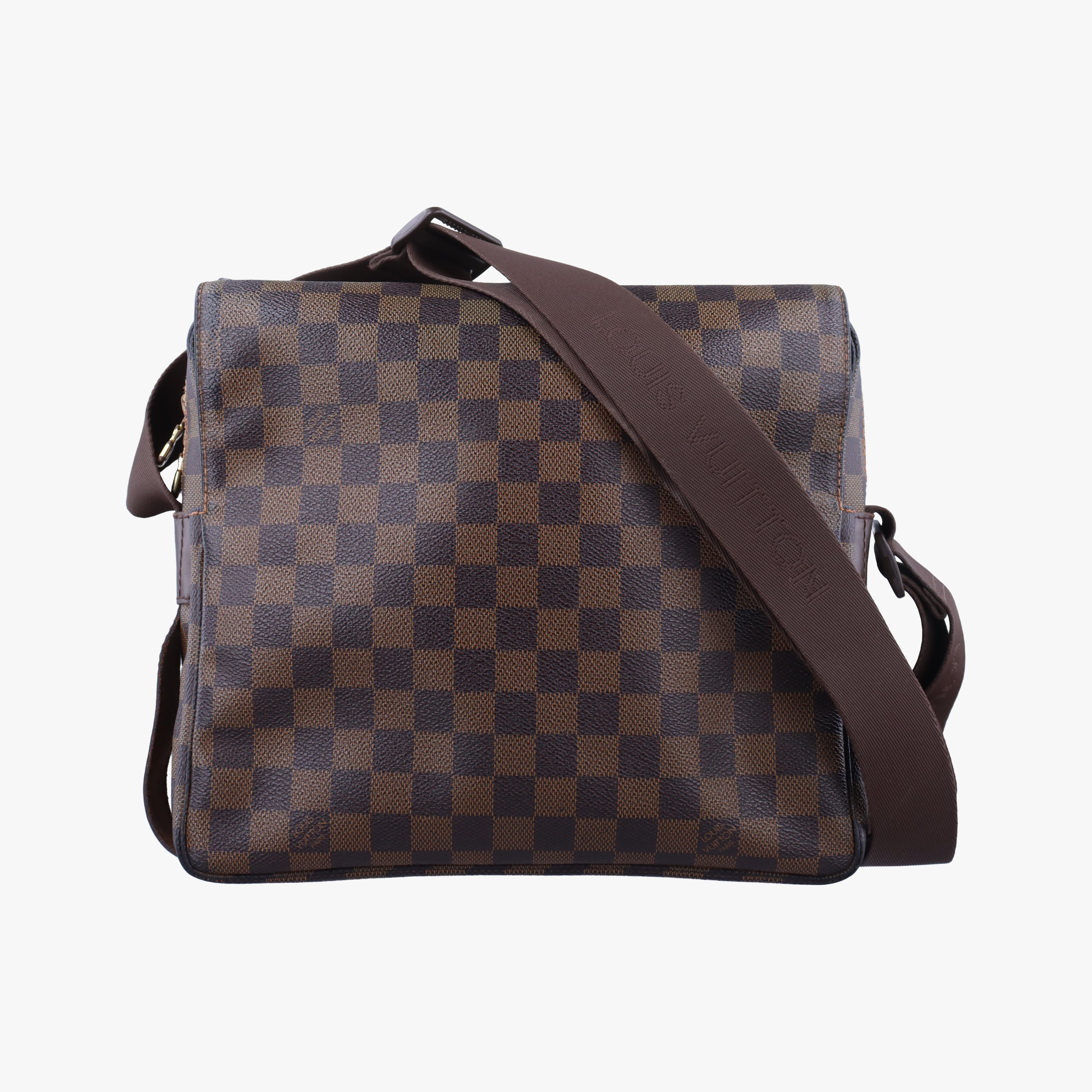 Secondhand Louis Vuitton NAVIGLIO EBENE Damier Canvas N45255 shoulderbag | stylenewstar