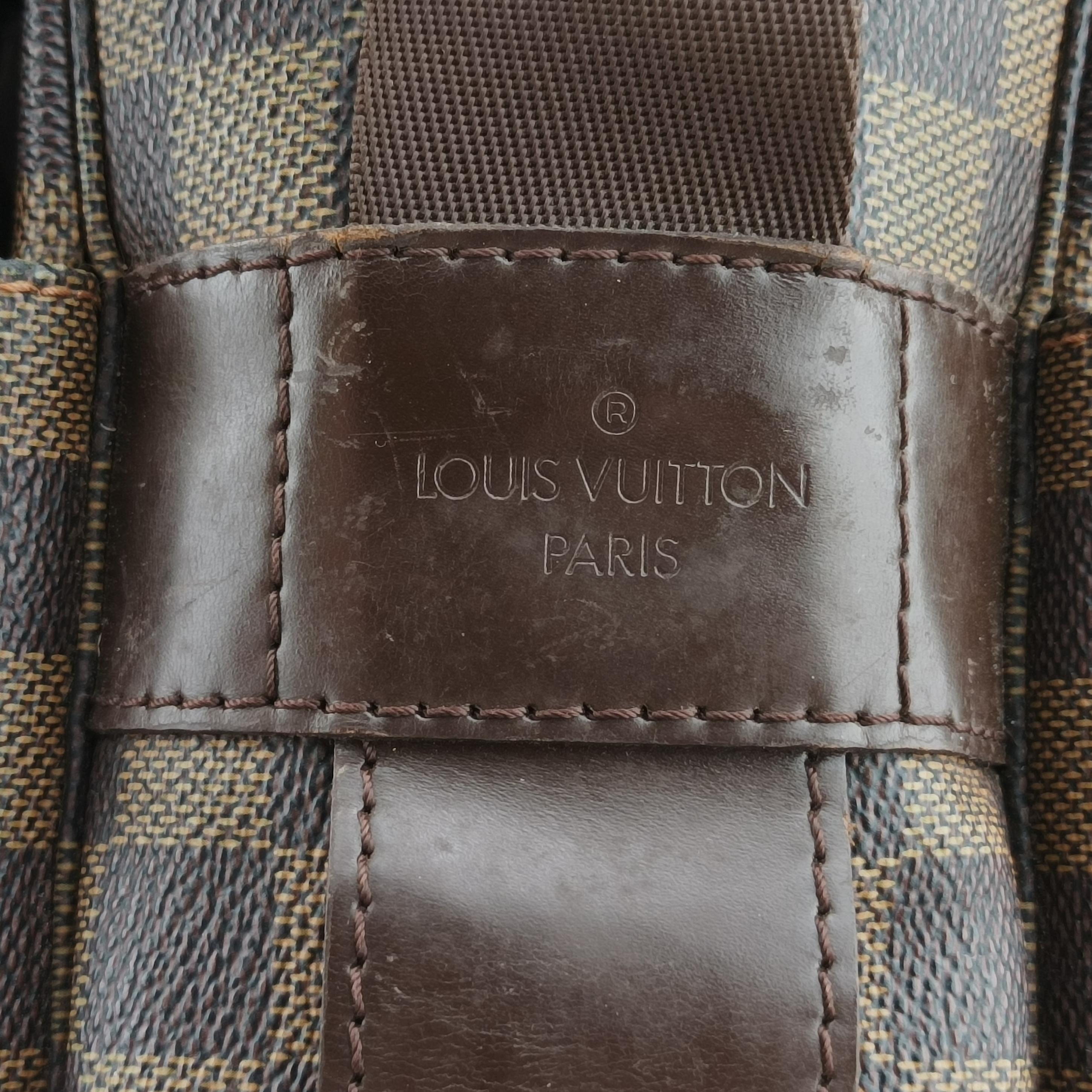 Secondhand Louis Vuitton NAVIGLIO EBENE Damier Canvas N45255 shoulderbag | stylenewstar
