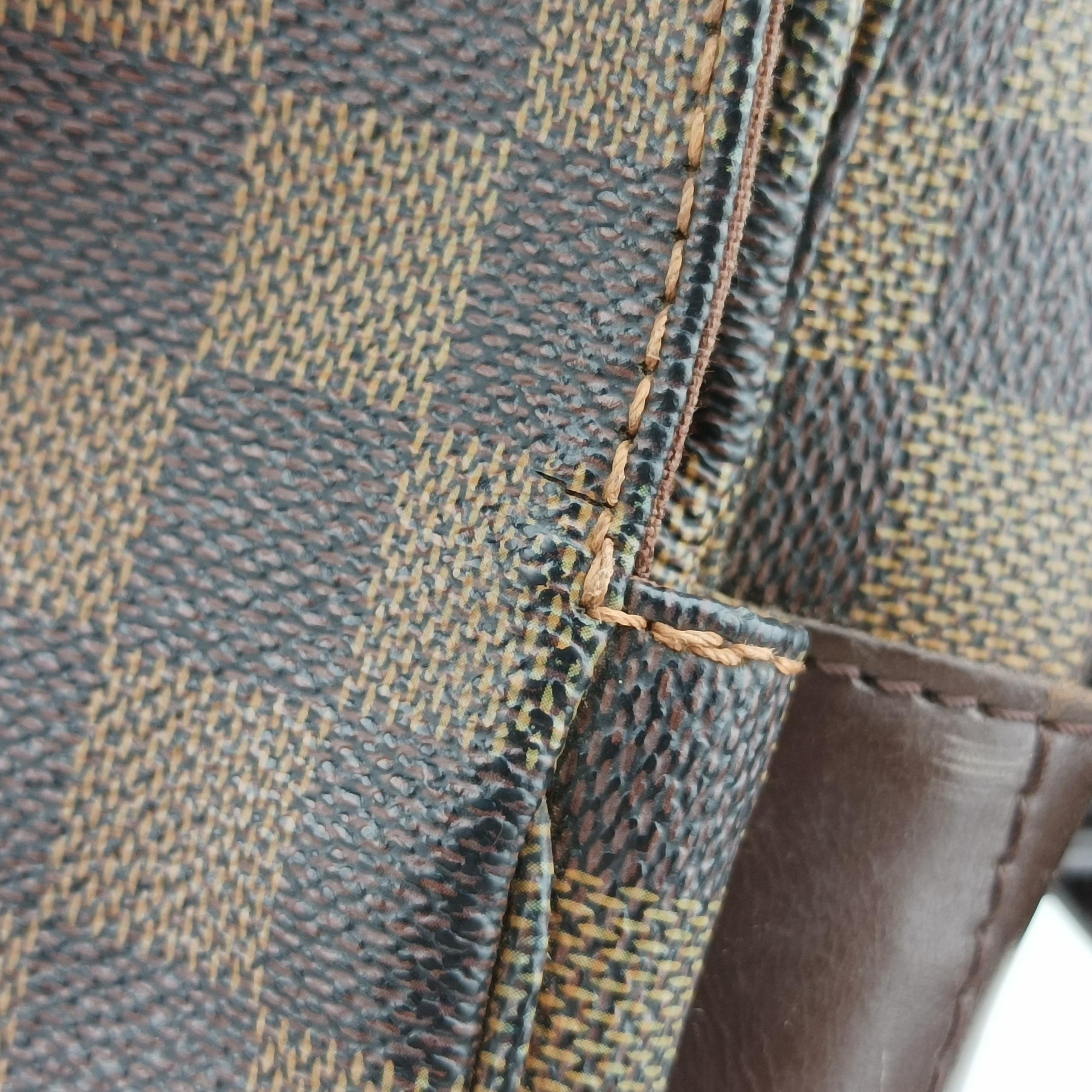 Secondhand Louis Vuitton NAVIGLIO EBENE Damier Canvas N45255 shoulderbag | stylenewstar