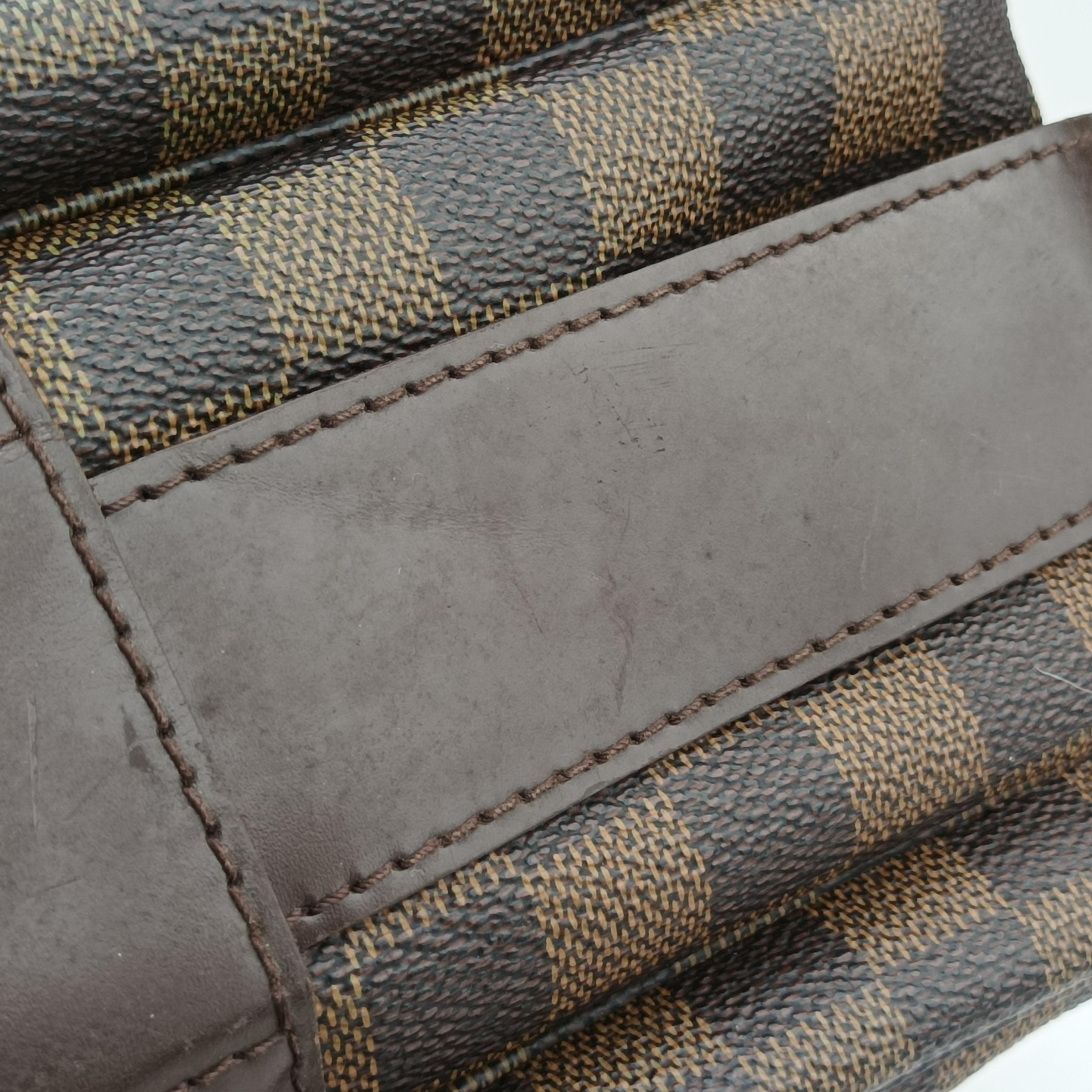 Secondhand Louis Vuitton NAVIGLIO EBENE Damier Canvas N45255 shoulderbag | stylenewstar