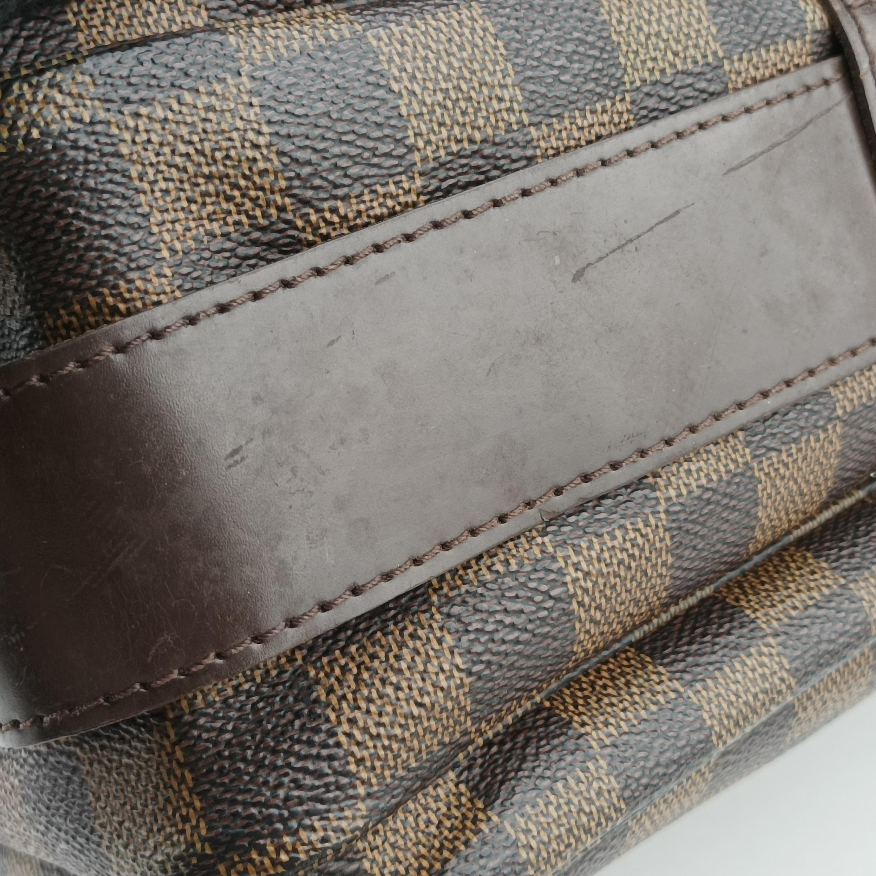 Secondhand Louis Vuitton NAVIGLIO EBENE Damier Canvas N45255 shoulderbag | stylenewstar