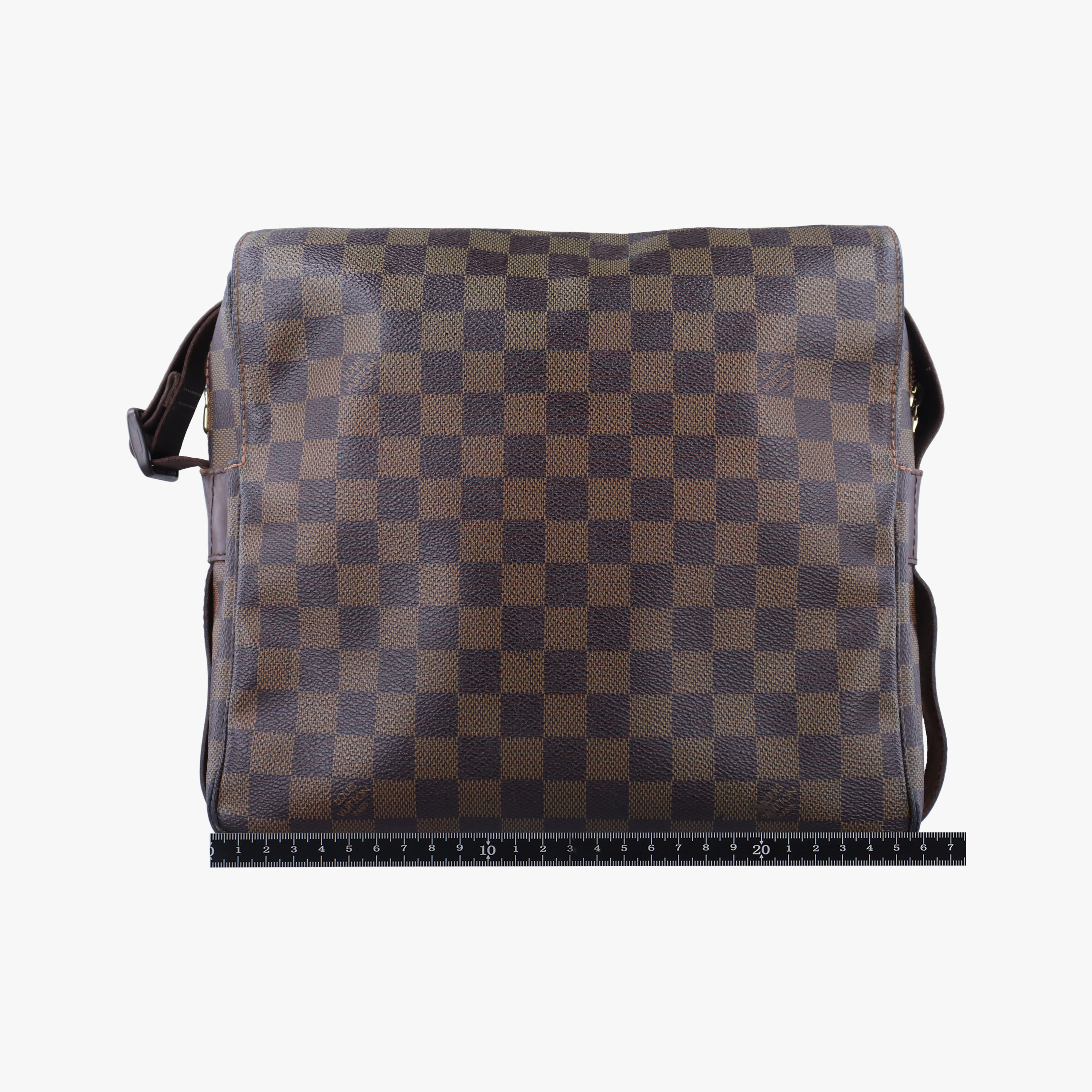 Secondhand Louis Vuitton NAVIGLIO EBENE Damier Canvas N45255 shoulderbag | stylenewstar