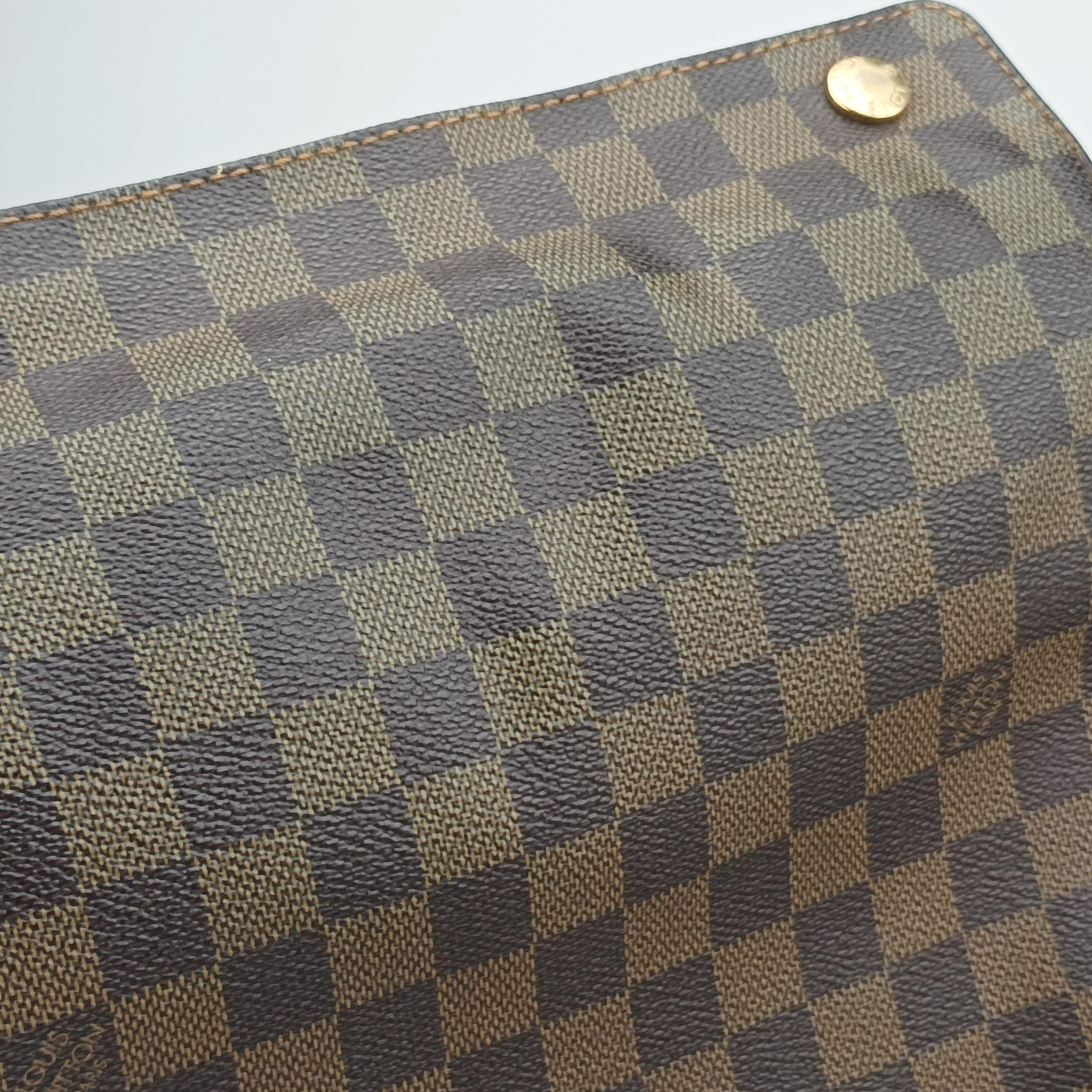 Secondhand Louis Vuitton NAVIGLIO EBENE Damier Canvas N45255 shoulderbag | stylenewstar