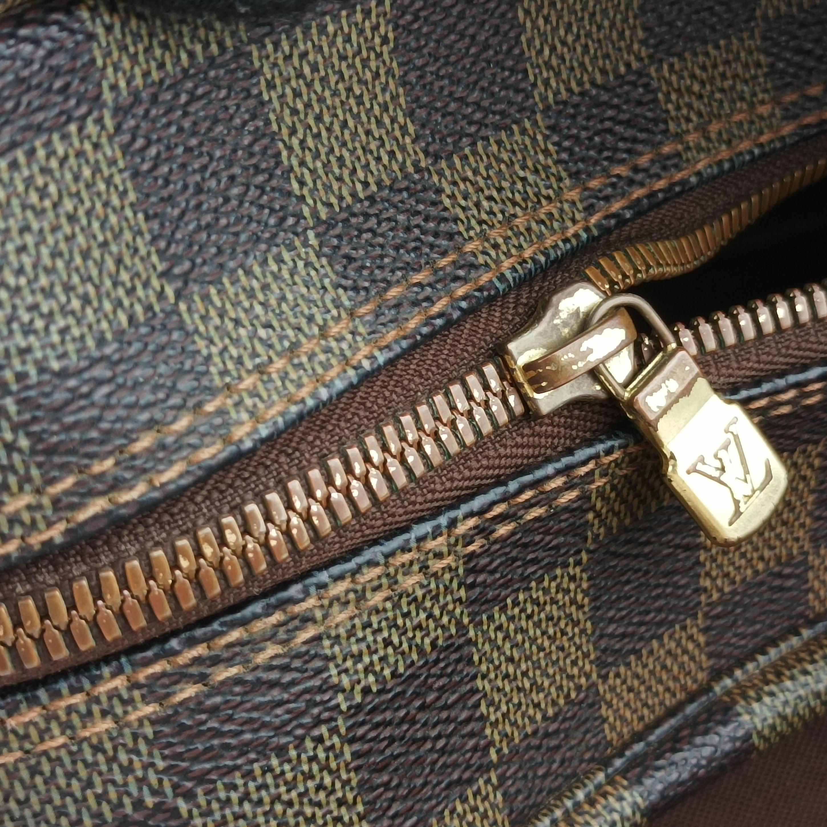 Secondhand Louis Vuitton NAVIGLIO EBENE Damier Canvas N45255 shoulderbag | stylenewstar