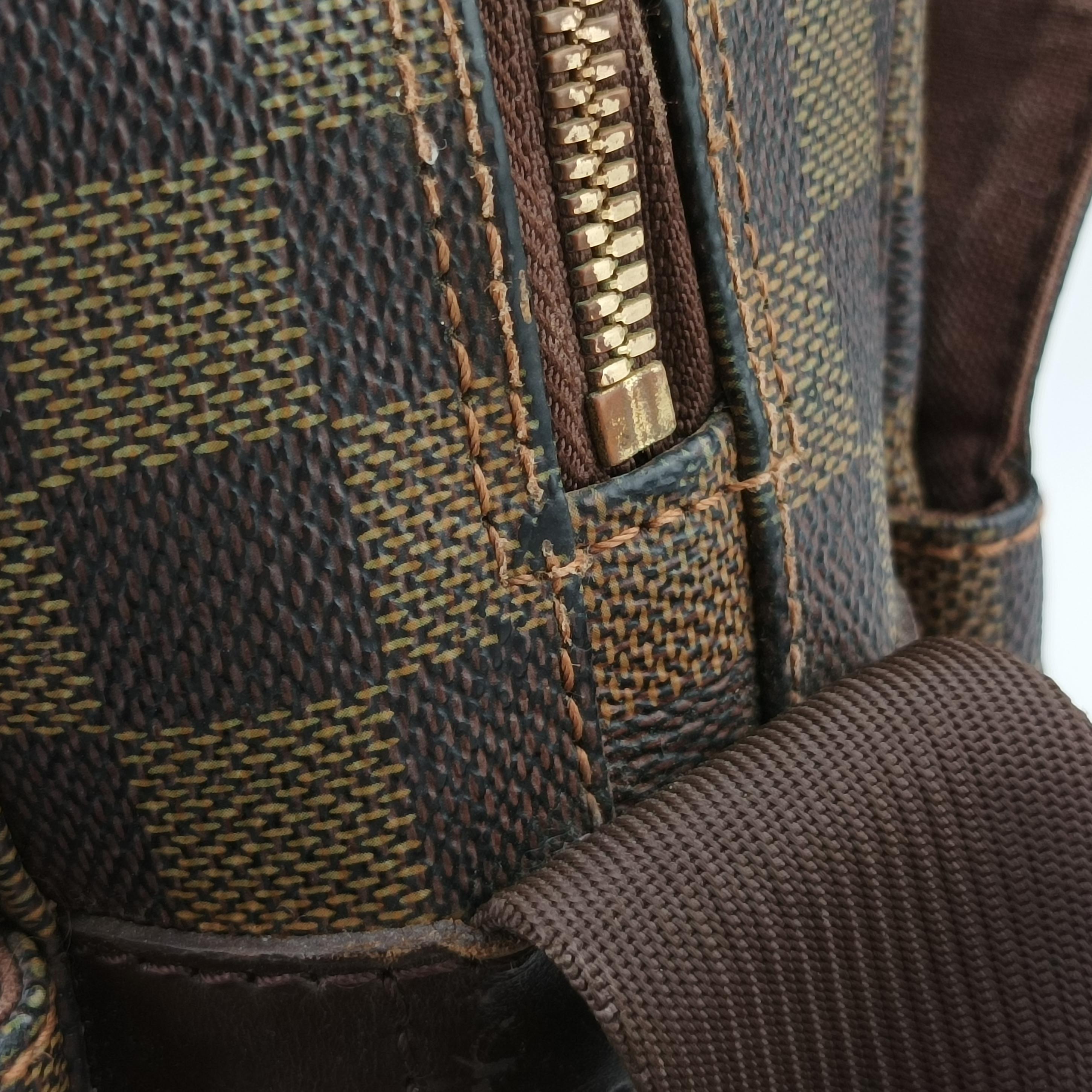 Secondhand Louis Vuitton NAVIGLIO EBENE Damier Canvas N45255 shoulderbag | stylenewstar
