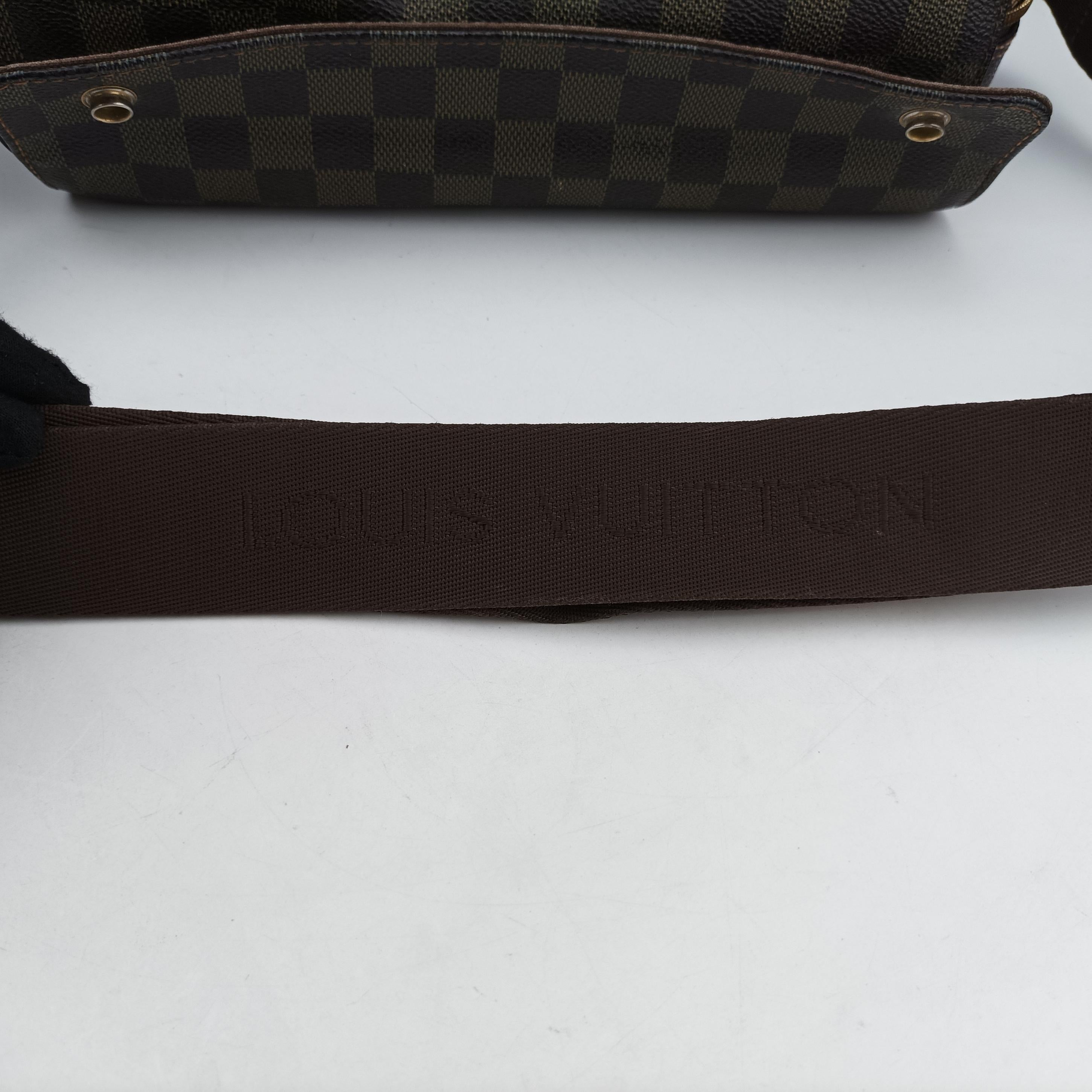Secondhand Louis Vuitton NAVIGLIO EBENE Damier Canvas N45255 shoulderbag | stylenewstar