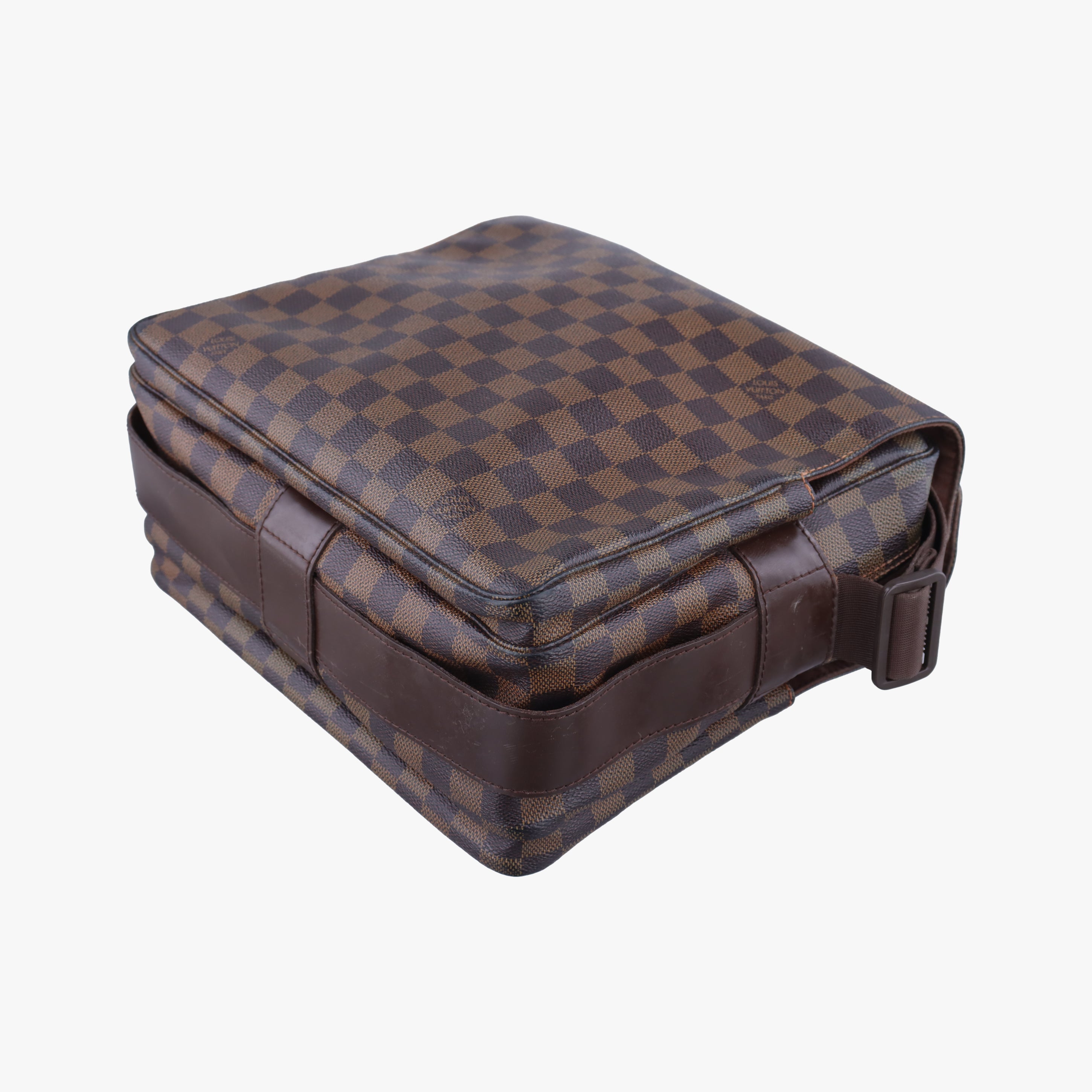 Secondhand Louis Vuitton NAVIGLIO EBENE Damier Canvas N45255 shoulderbag | stylenewstar