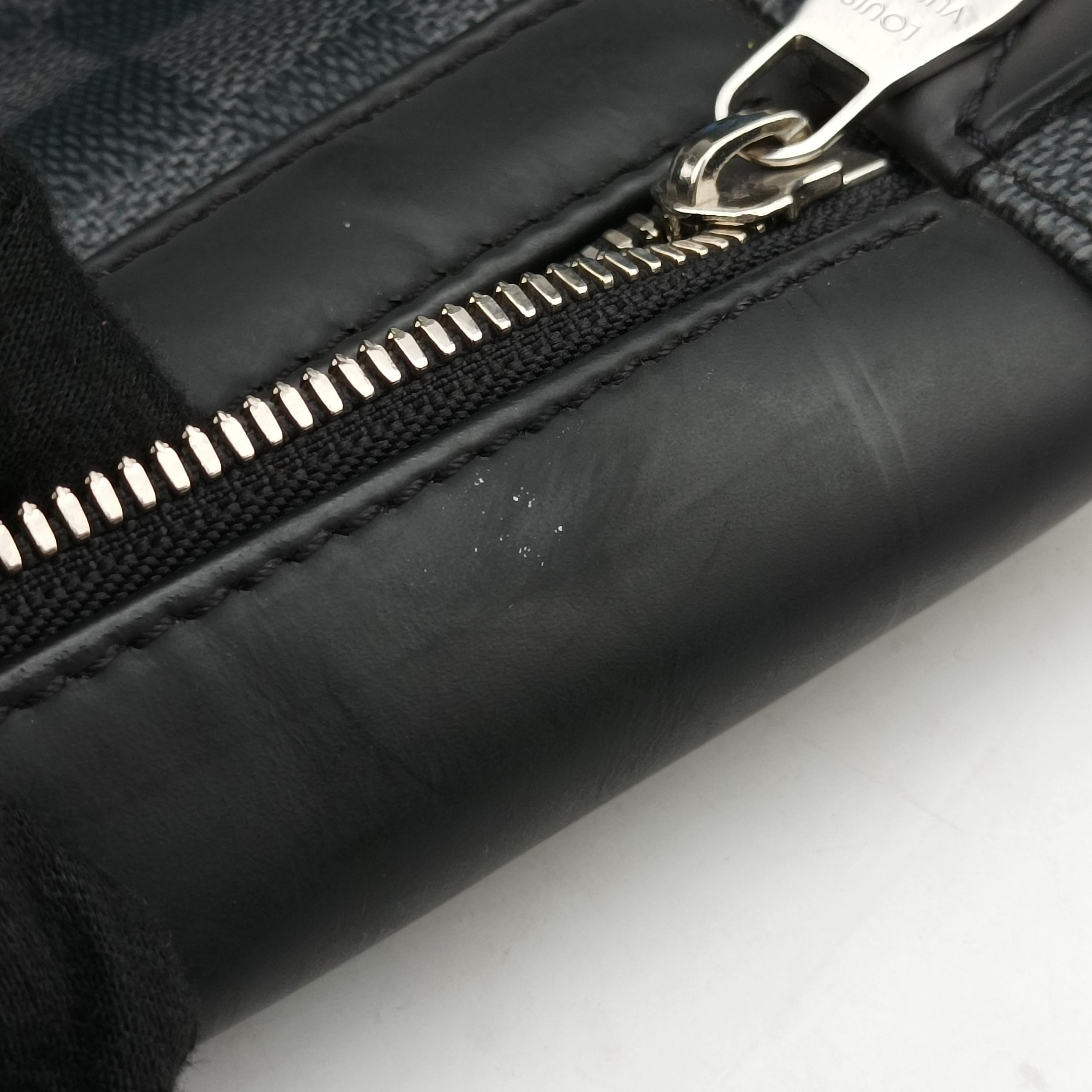 Pre-owned Louis Vuitton Josh Christopher Nemeth Rope Pattern blue×multicolor Damier Graphite N41712 shoulderbag | stylenewstar