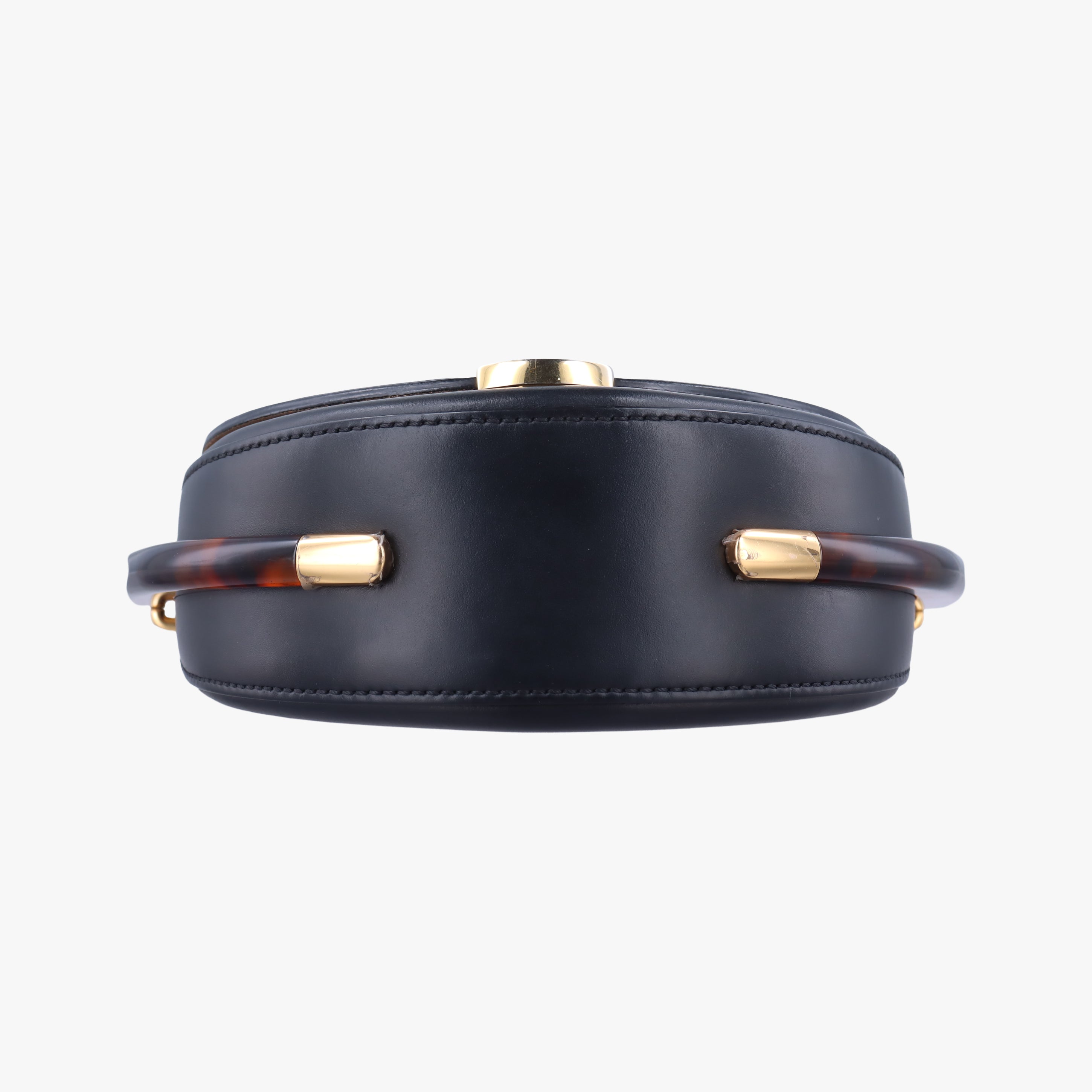 Secondhand Fendi Moonlight Black Leather 8BT346 shoulderbag | stylenewstar