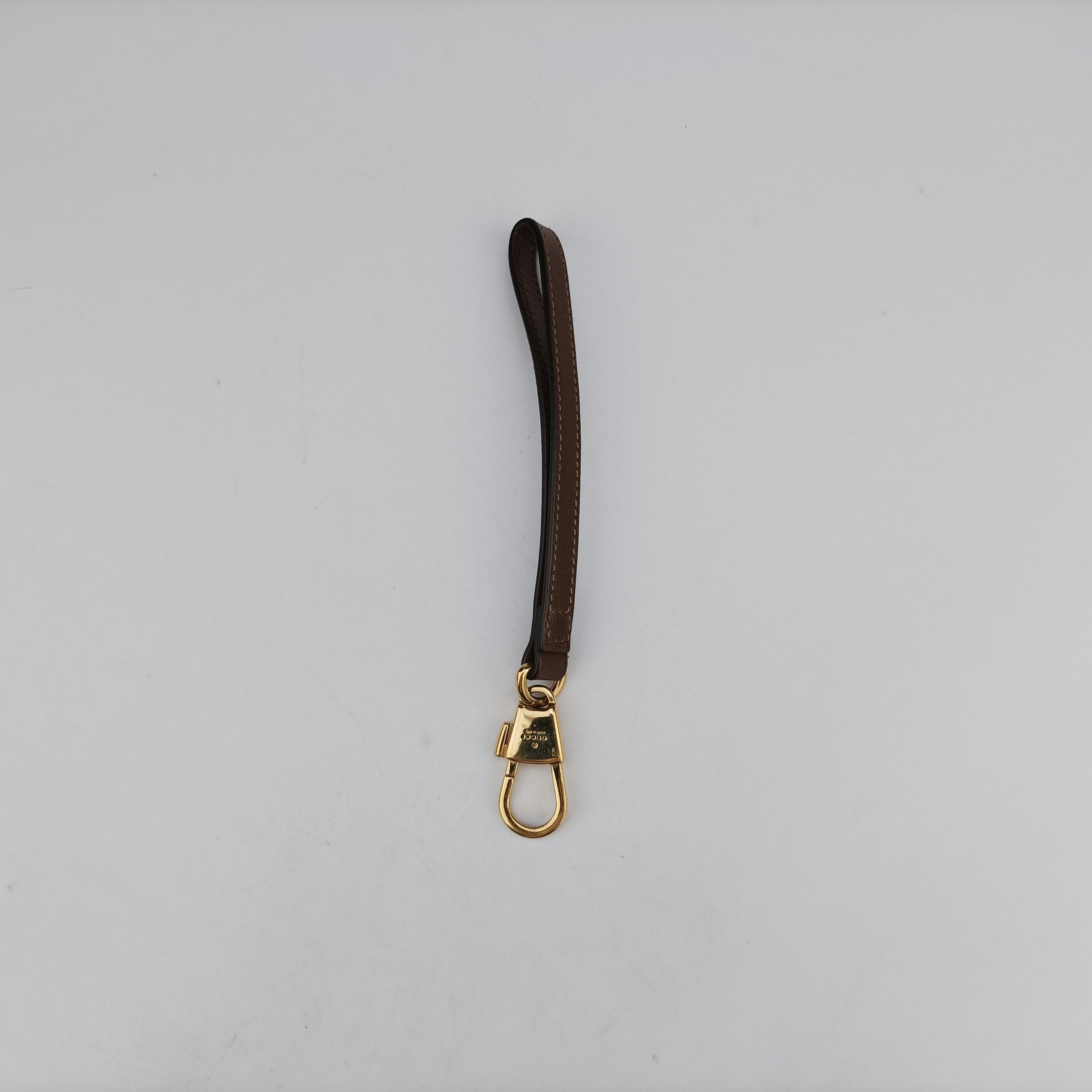 Pre-owned Gucci Interlocking G Brown PVC coated canvas 671674 shoulderbag | stylenewstar