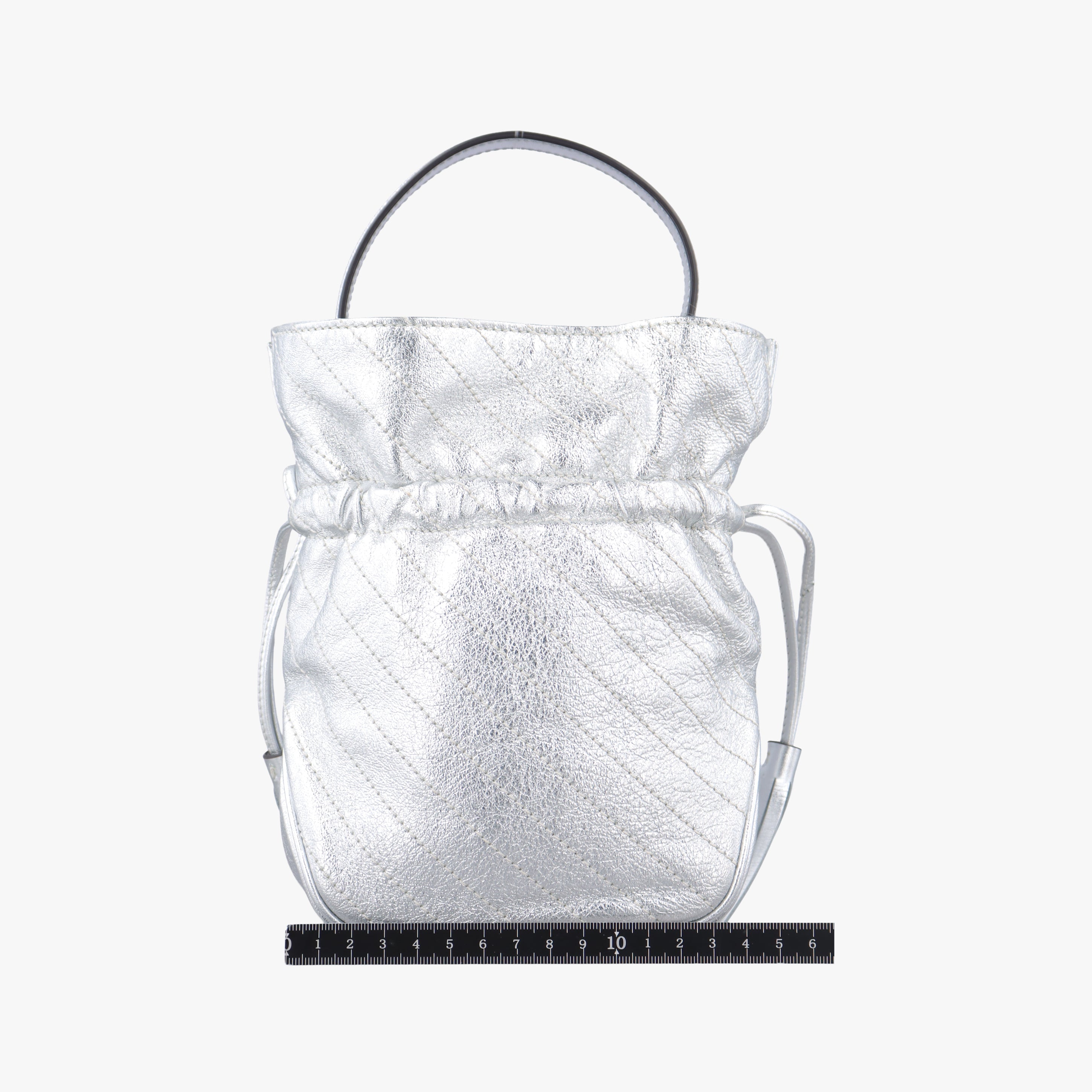 Pre-owned Gucci Blondie Silver Leather 760313 shoulderbag | stylenewstar
