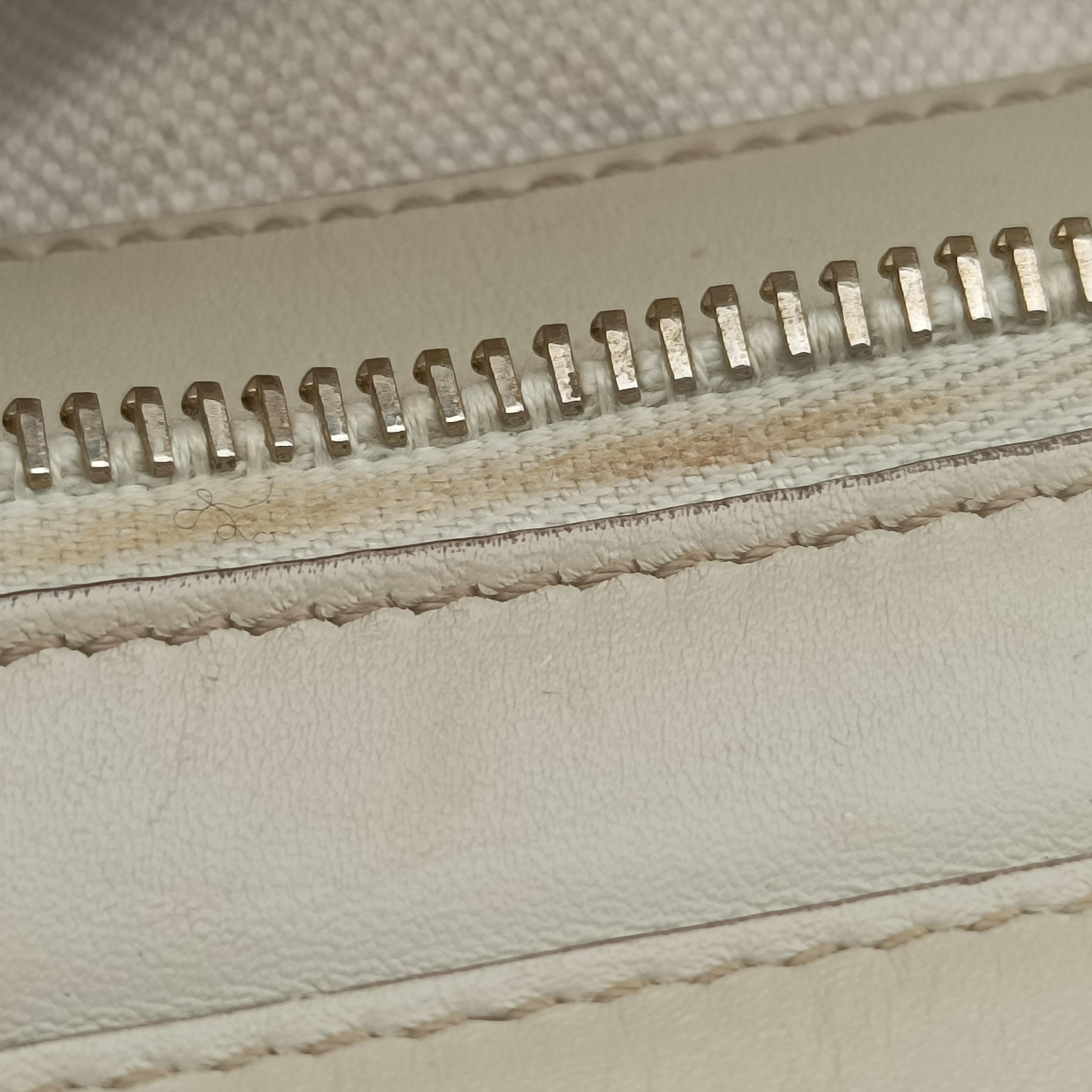 Pre-owned Gucci Guccissima Mayfair Beige×Multicolour canvas×leather 257063 handbag | stylenewstar