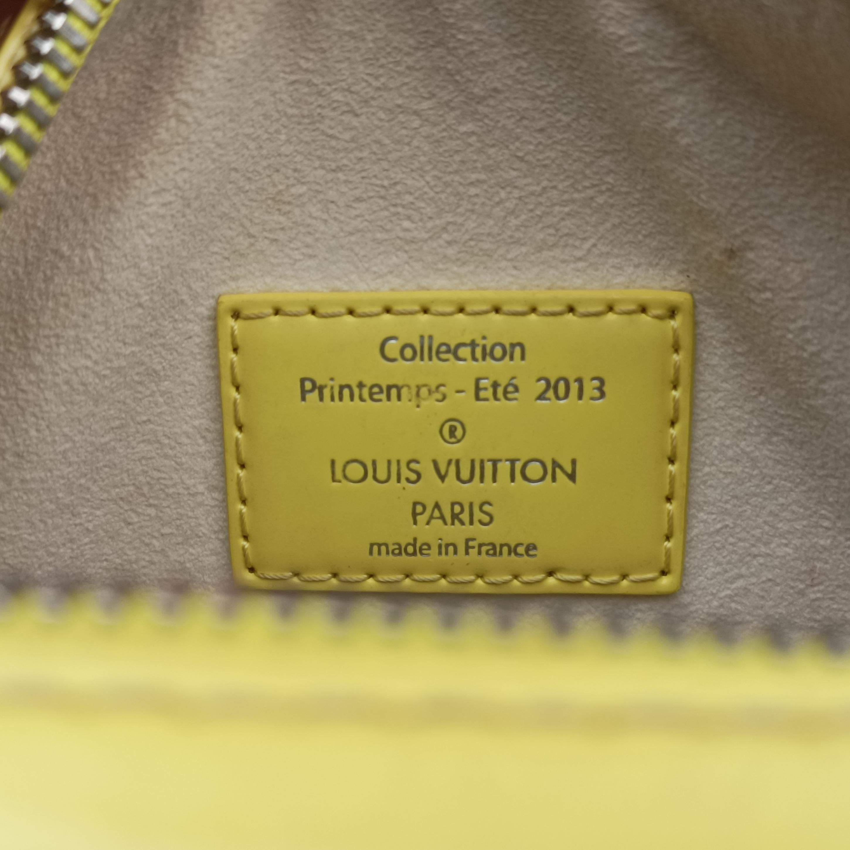 Pre-owned Louis Vuitton SPEEDY CUBE PM JAUNE Damier Facets M48902 shoulderbag | stylenewstar