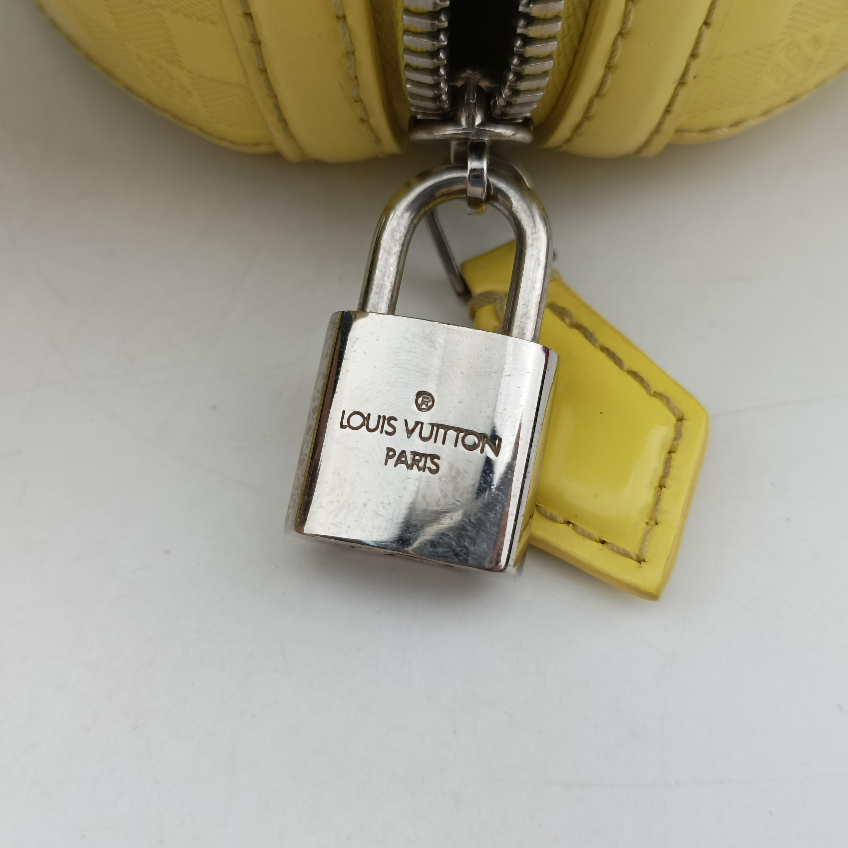 Pre-owned Louis Vuitton SPEEDY CUBE PM JAUNE Damier Facets M48902 shoulderbag | stylenewstar