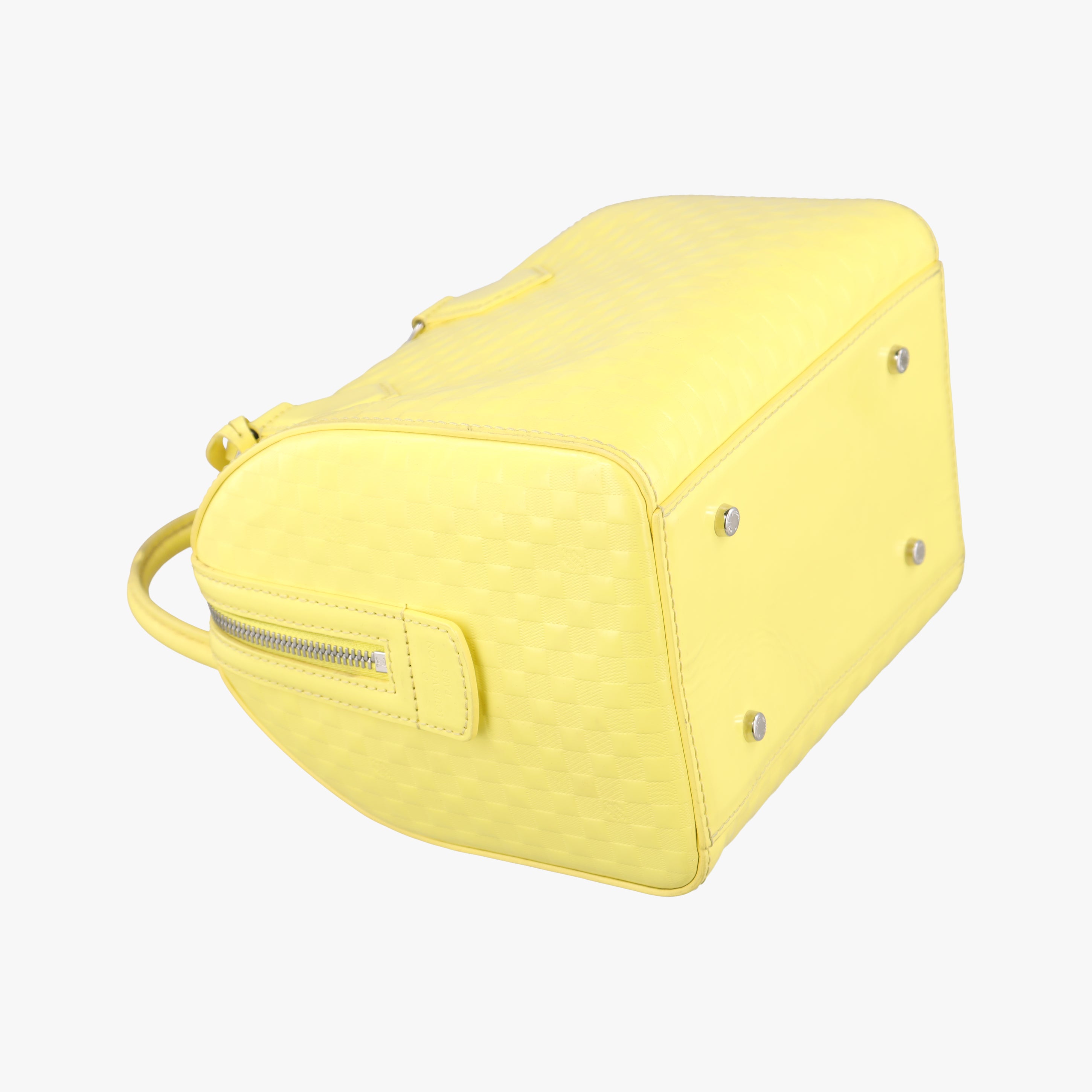 Pre-owned Louis Vuitton SPEEDY CUBE PM JAUNE Damier Facets M48902 shoulderbag | stylenewstar