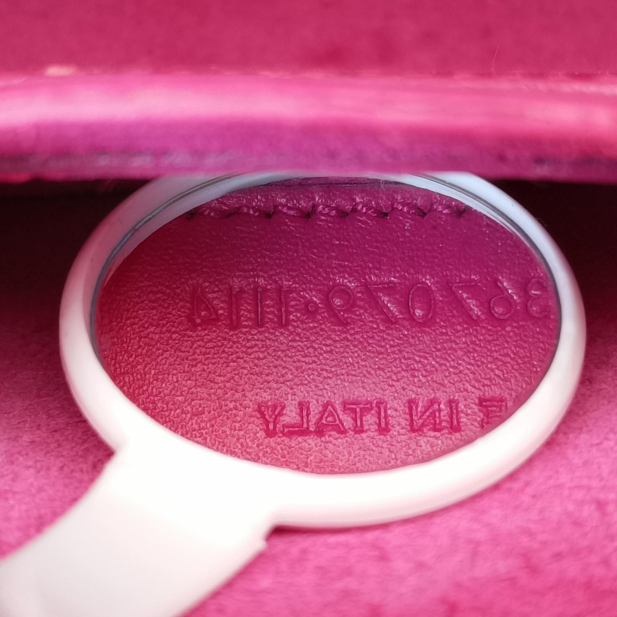 Pre-owned Yves Saint Laurent monogram university Pink Leather 367079 shoulderbag | stylenewstar