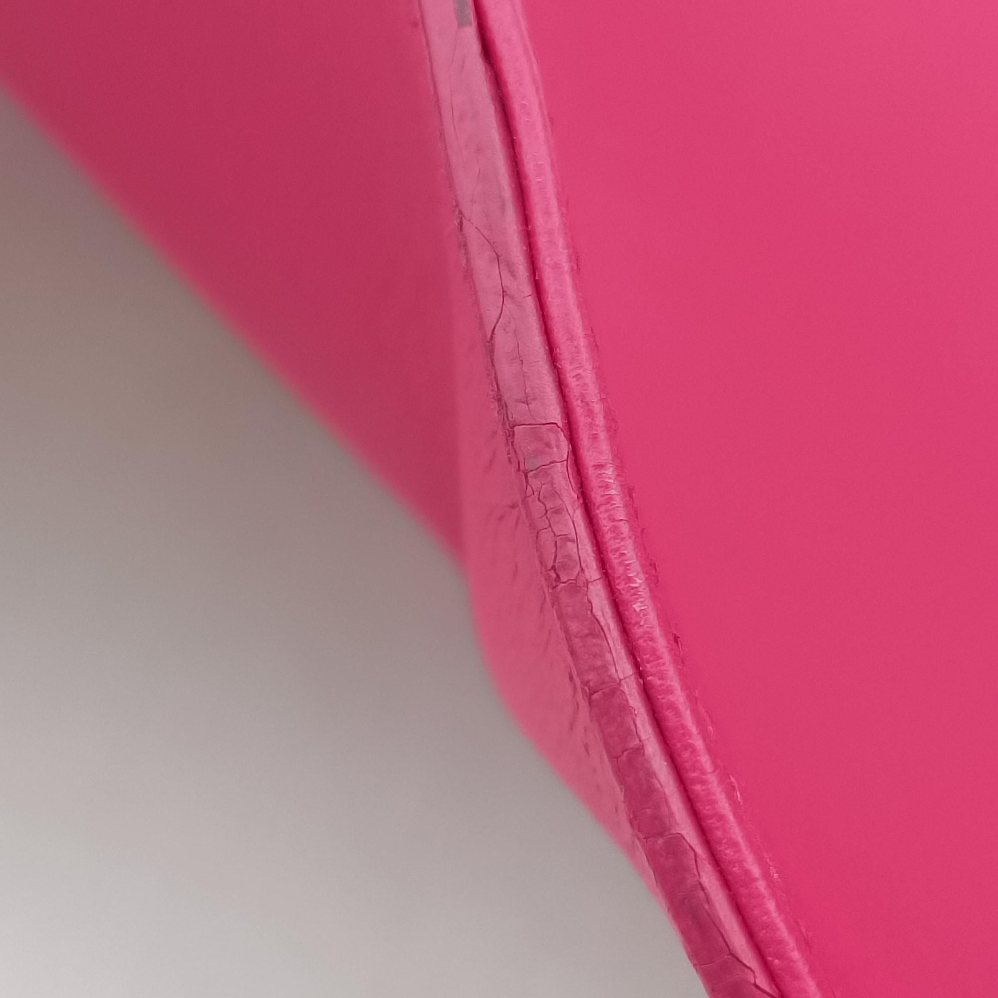 Pre-owned Yves Saint Laurent monogram university Pink Leather 367079 shoulderbag | stylenewstar