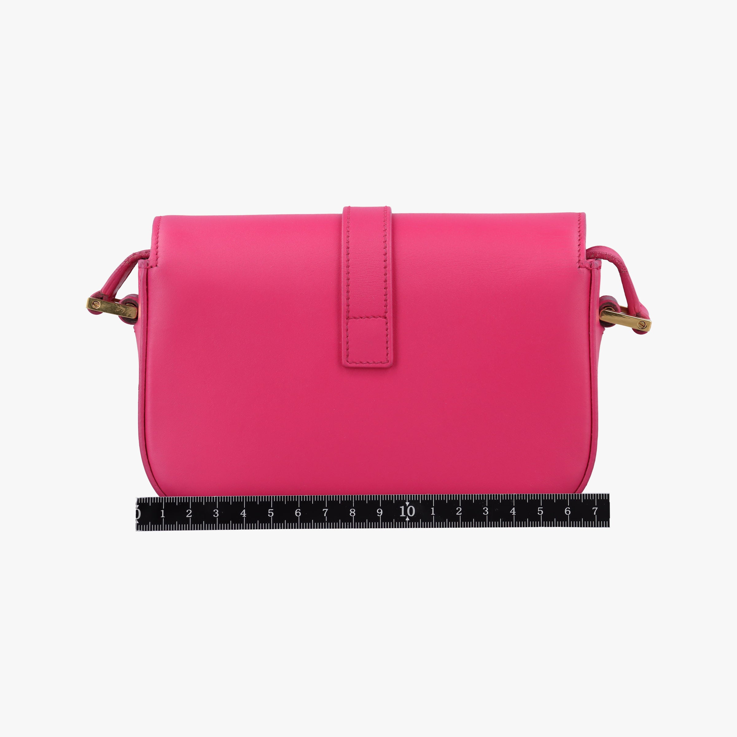 Pre-owned Yves Saint Laurent monogram university Pink Leather 367079 shoulderbag | stylenewstar