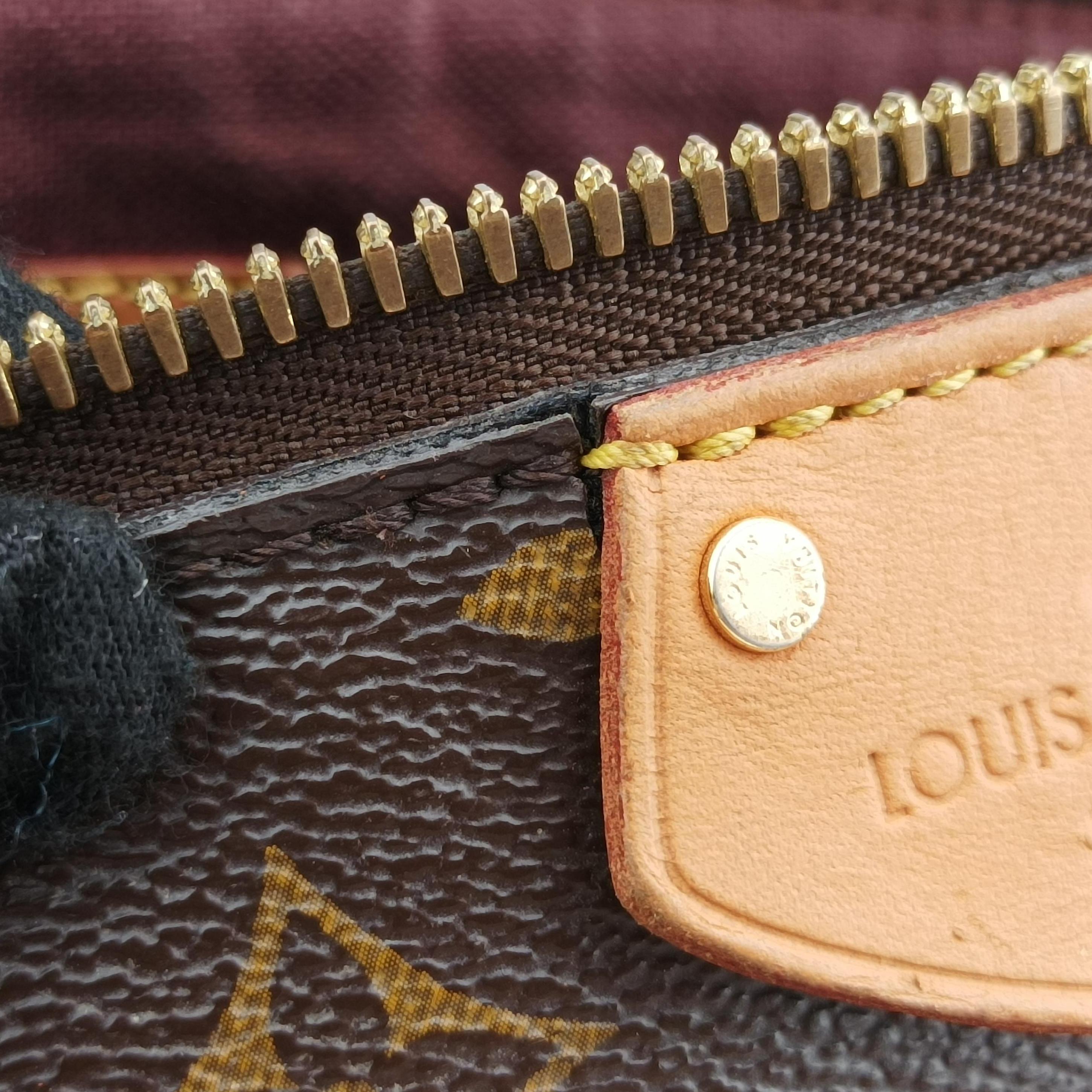 Pre-owned Louis Vuitton TURENNE MM Brown Monogram Canvas M48814 shoulderbag | stylenewstar