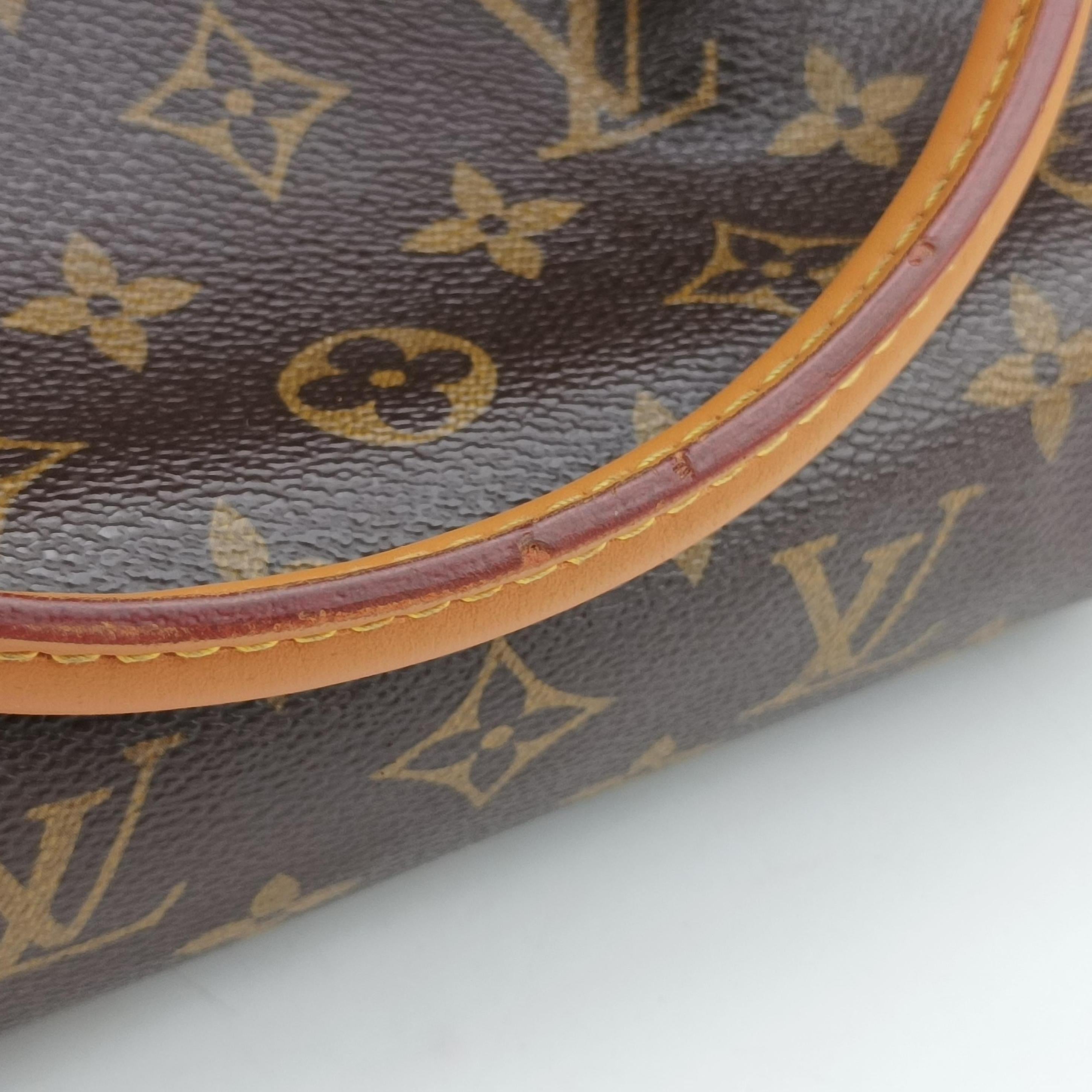 Pre-owned Louis Vuitton TURENNE MM Brown Monogram Canvas M48814 shoulderbag | stylenewstar