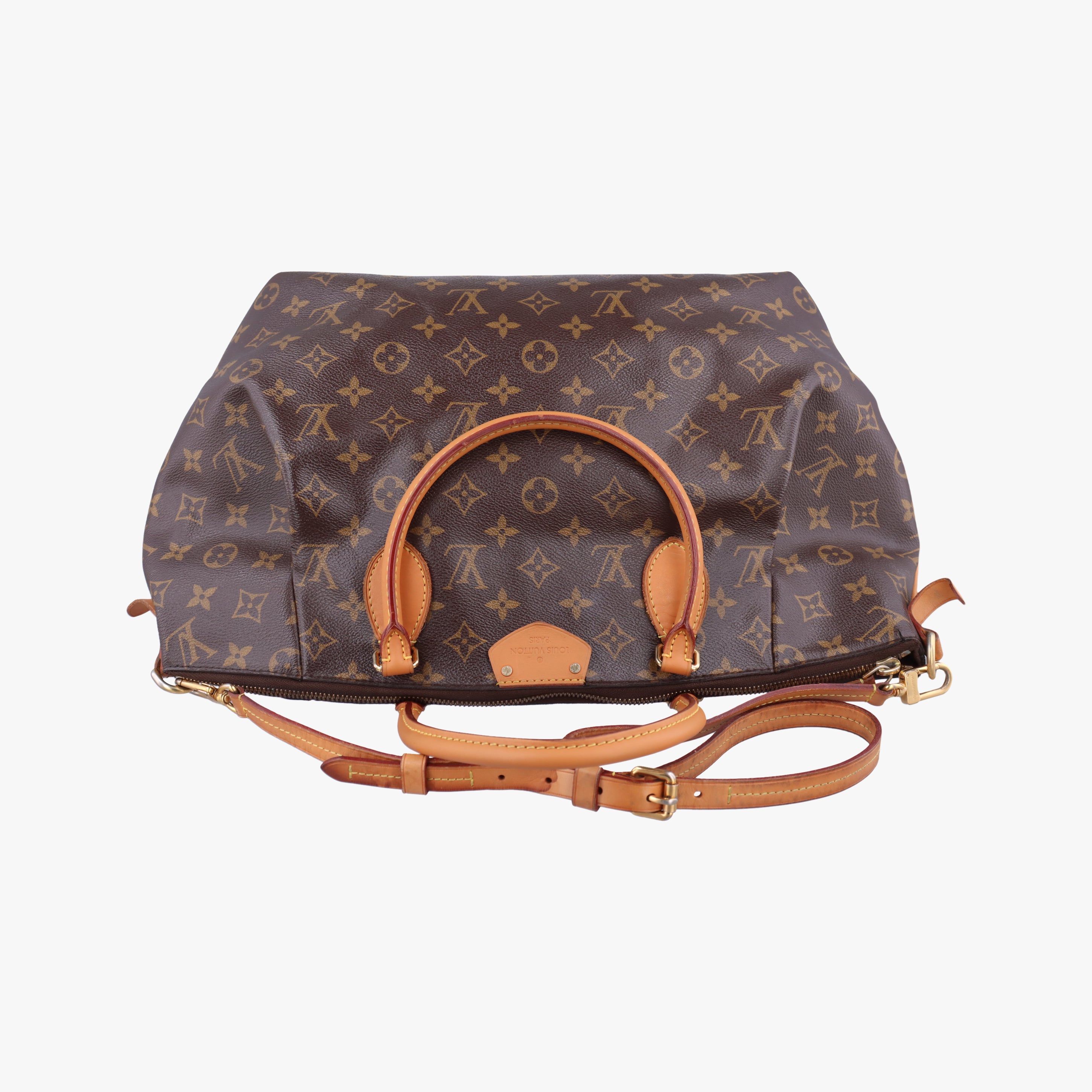 Pre-owned Louis Vuitton TURENNE MM Brown Monogram Canvas M48814 shoulderbag | stylenewstar