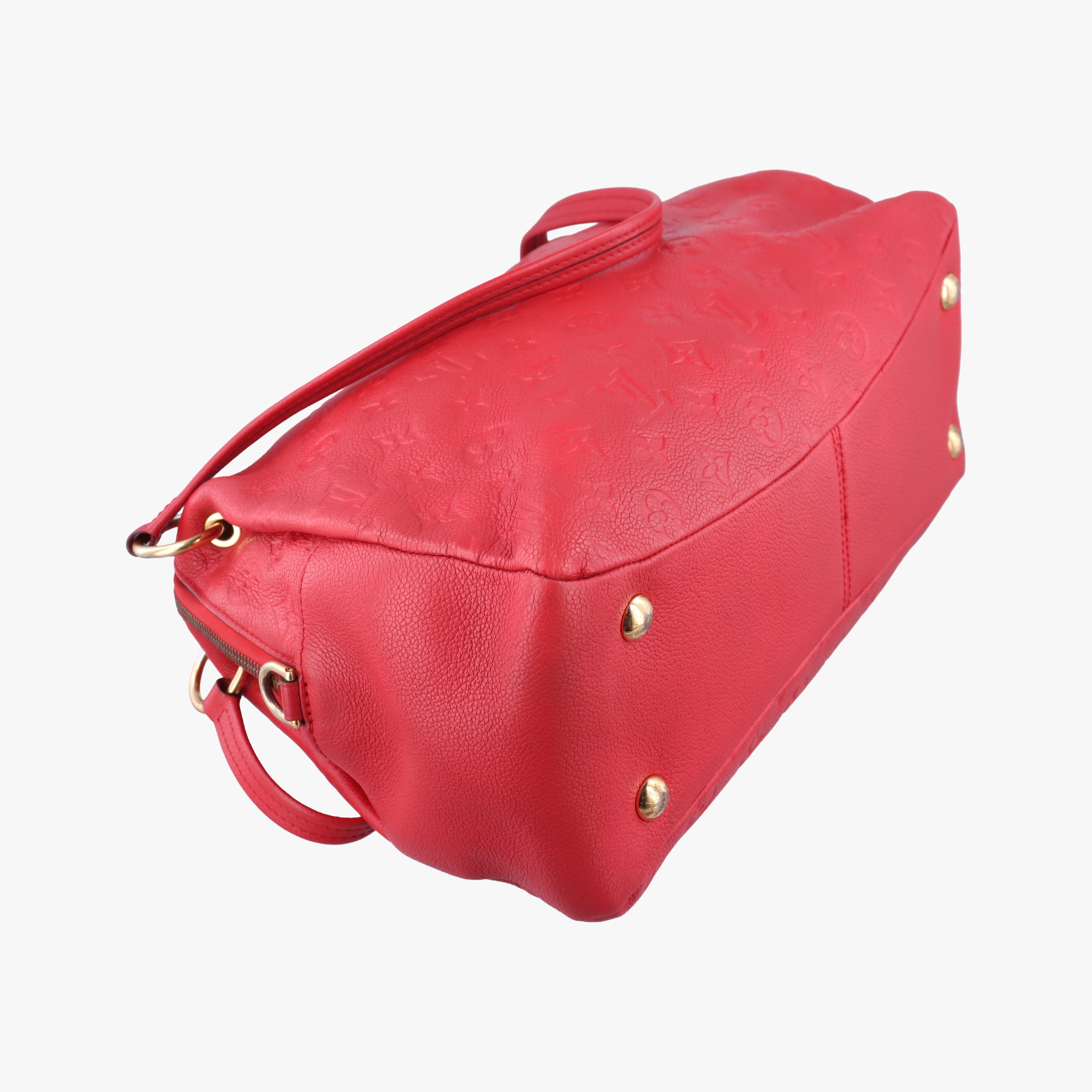 Pre-owned Louis Vuitton Pontus PM Red Monogram Empreinte M43720 shoulderbag | stylenewstar