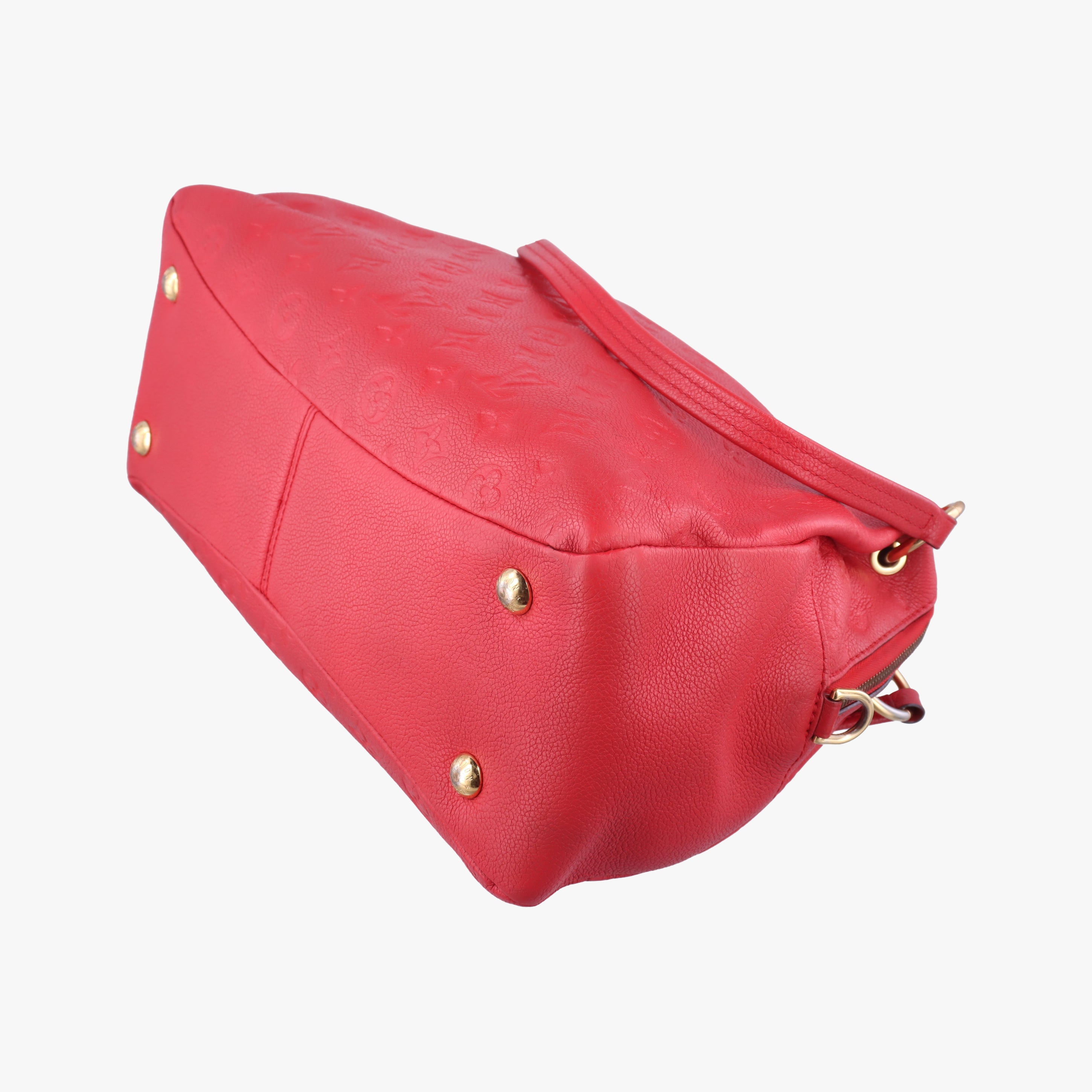 Pre-owned Louis Vuitton Pontus PM Red Monogram Empreinte M43720 shoulderbag | stylenewstar