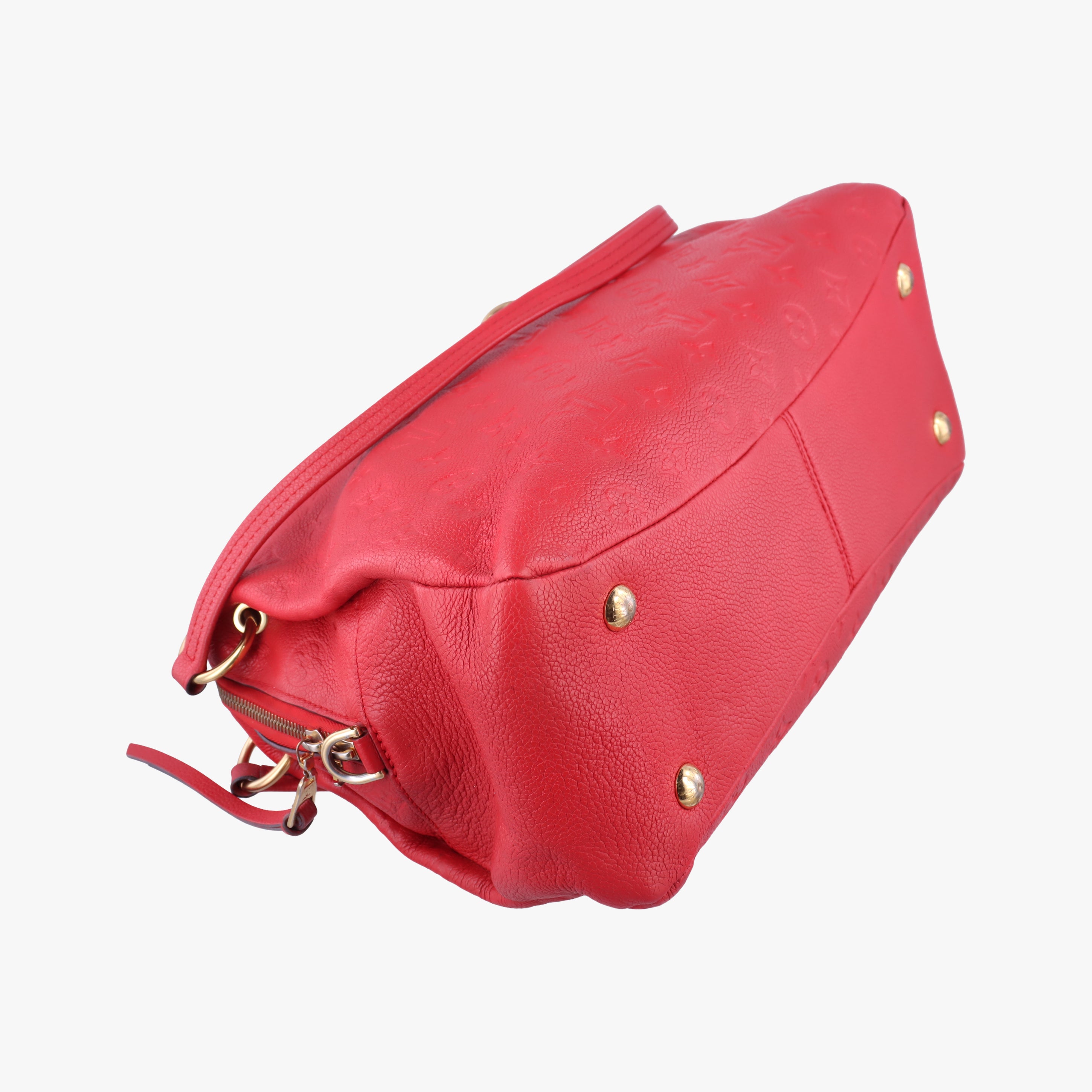 Pre-owned Louis Vuitton Pontus PM Red Monogram Empreinte M43720 shoulderbag | stylenewstar