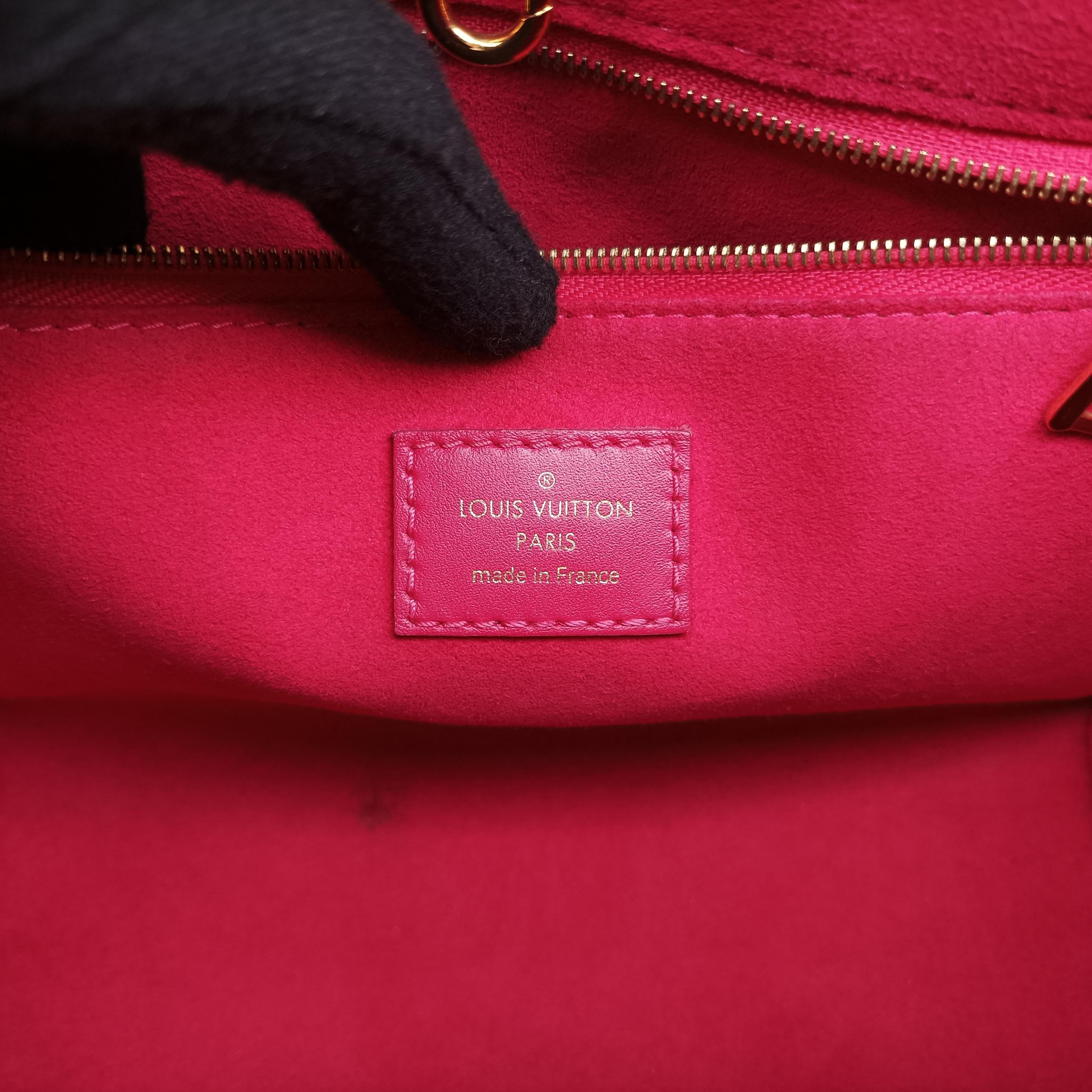 Pre-owned Louis Vuitton On The Go PM FREESIA Monogram Empreinte M45660 shoulderbag | stylenewstar