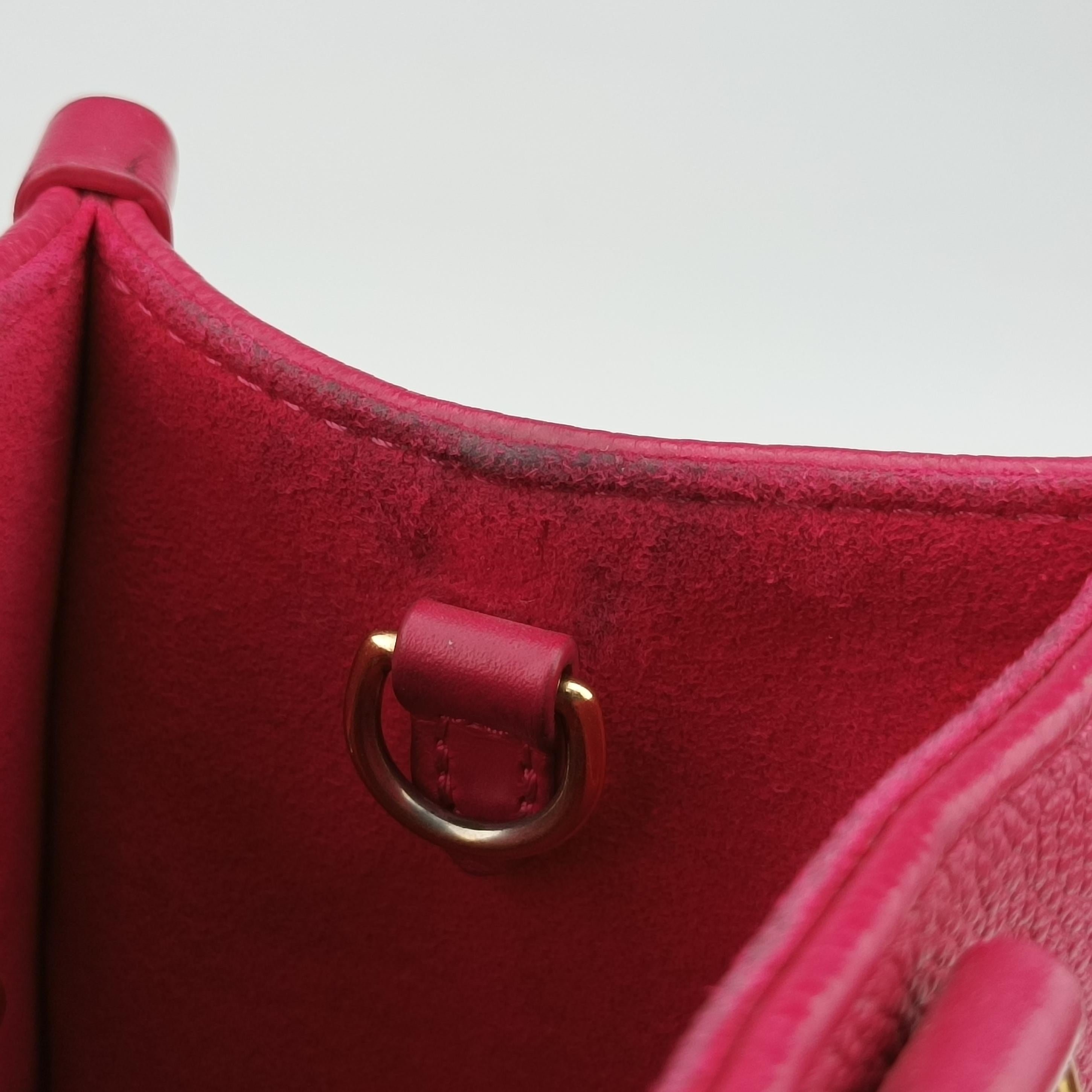 Pre-owned Louis Vuitton On The Go PM FREESIA Monogram Empreinte M45660 shoulderbag | stylenewstar