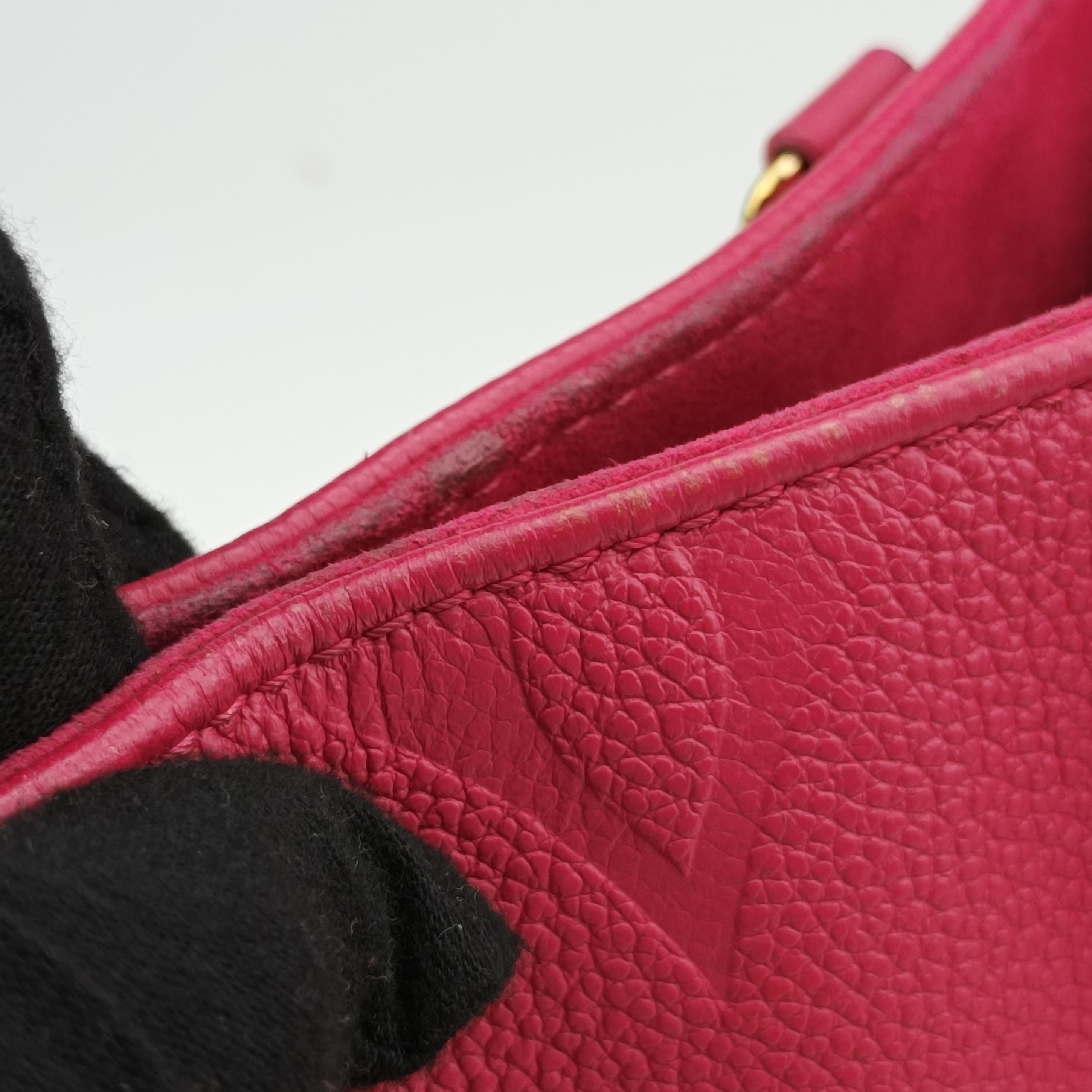 Pre-owned Louis Vuitton On The Go PM FREESIA Monogram Empreinte M45660 shoulderbag | stylenewstar