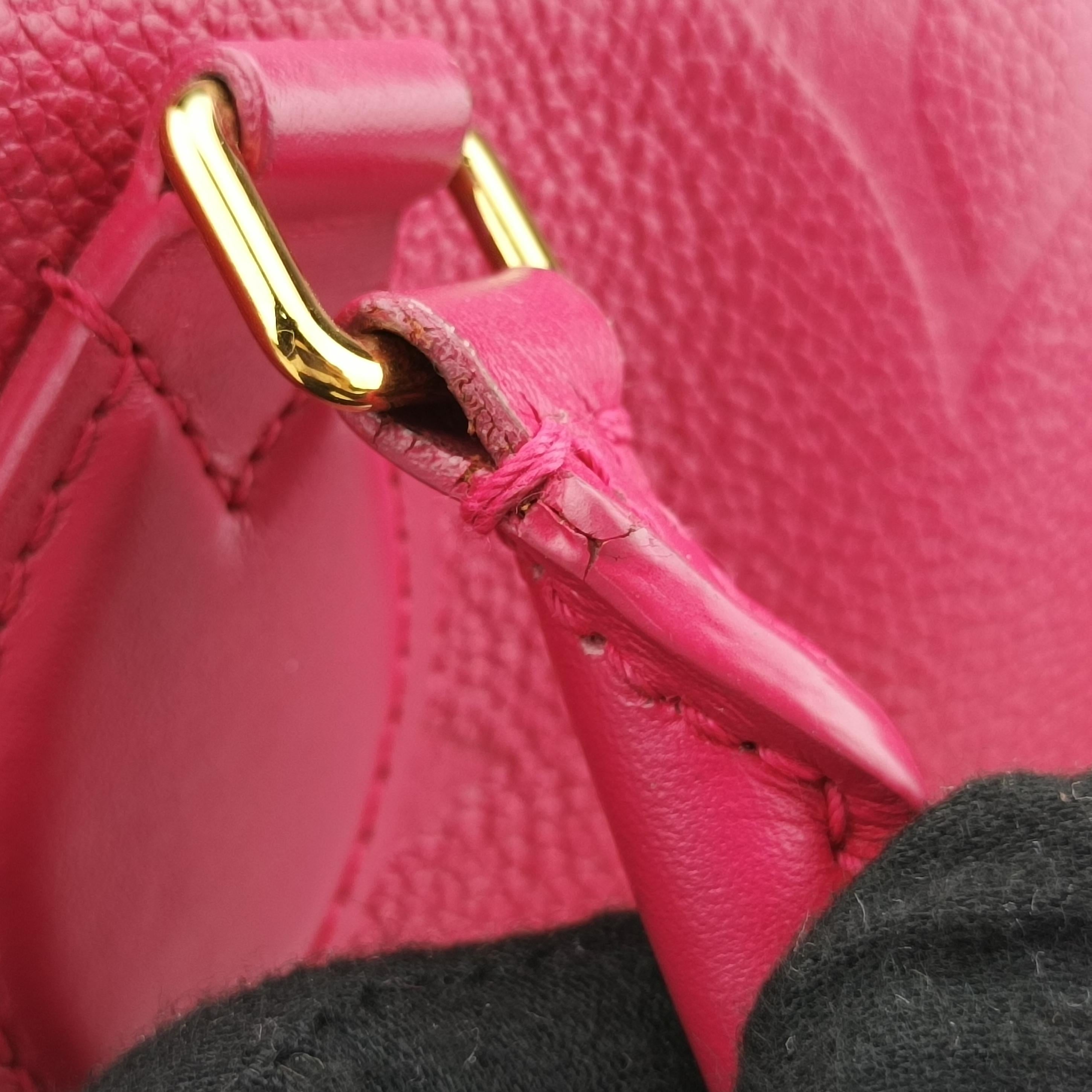 Pre-owned Louis Vuitton On The Go PM FREESIA Monogram Empreinte M45660 shoulderbag | stylenewstar