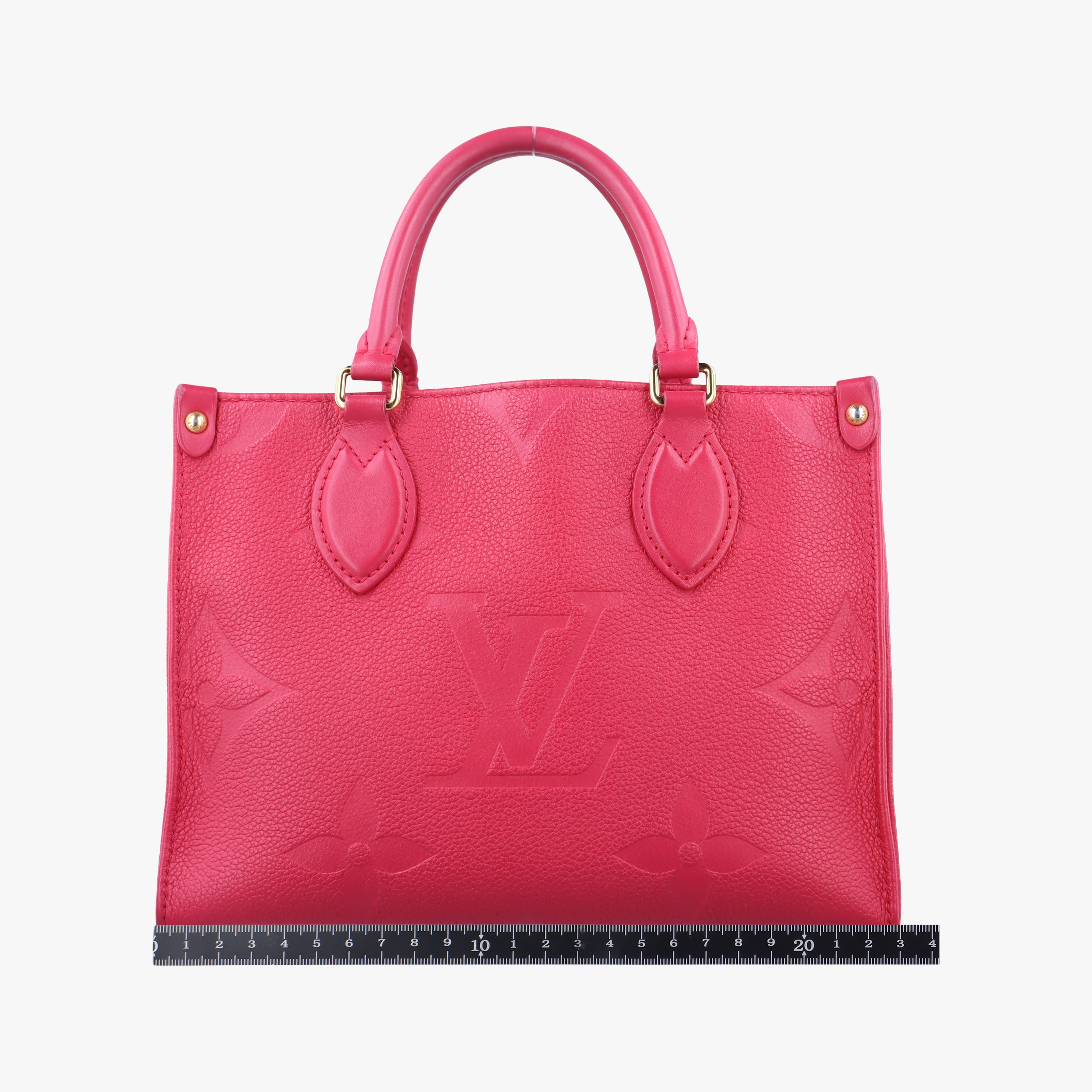 Pre-owned Louis Vuitton On The Go PM FREESIA Monogram Empreinte M45660 shoulderbag | stylenewstar