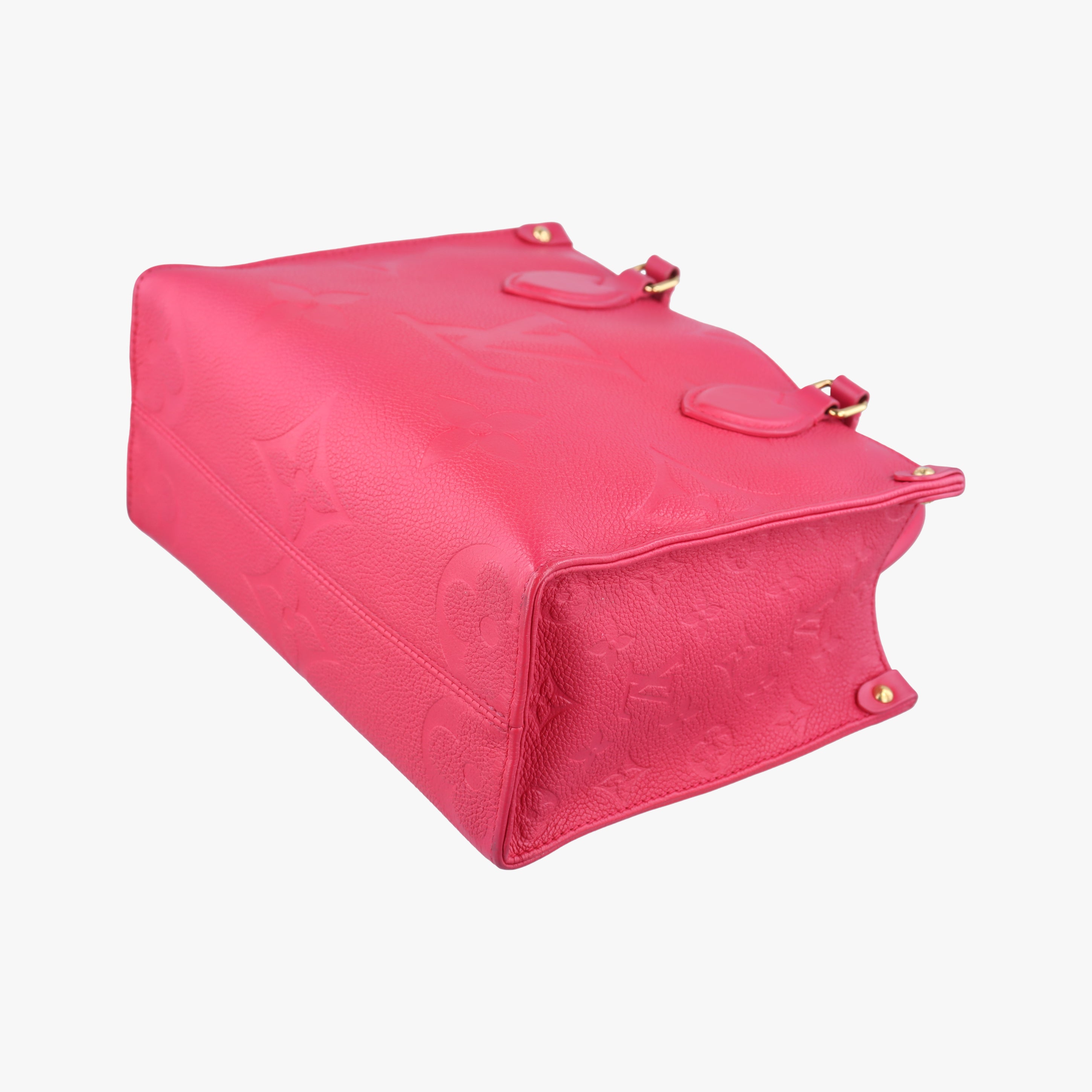 Pre-owned Louis Vuitton On The Go PM FREESIA Monogram Empreinte M45660 shoulderbag | stylenewstar