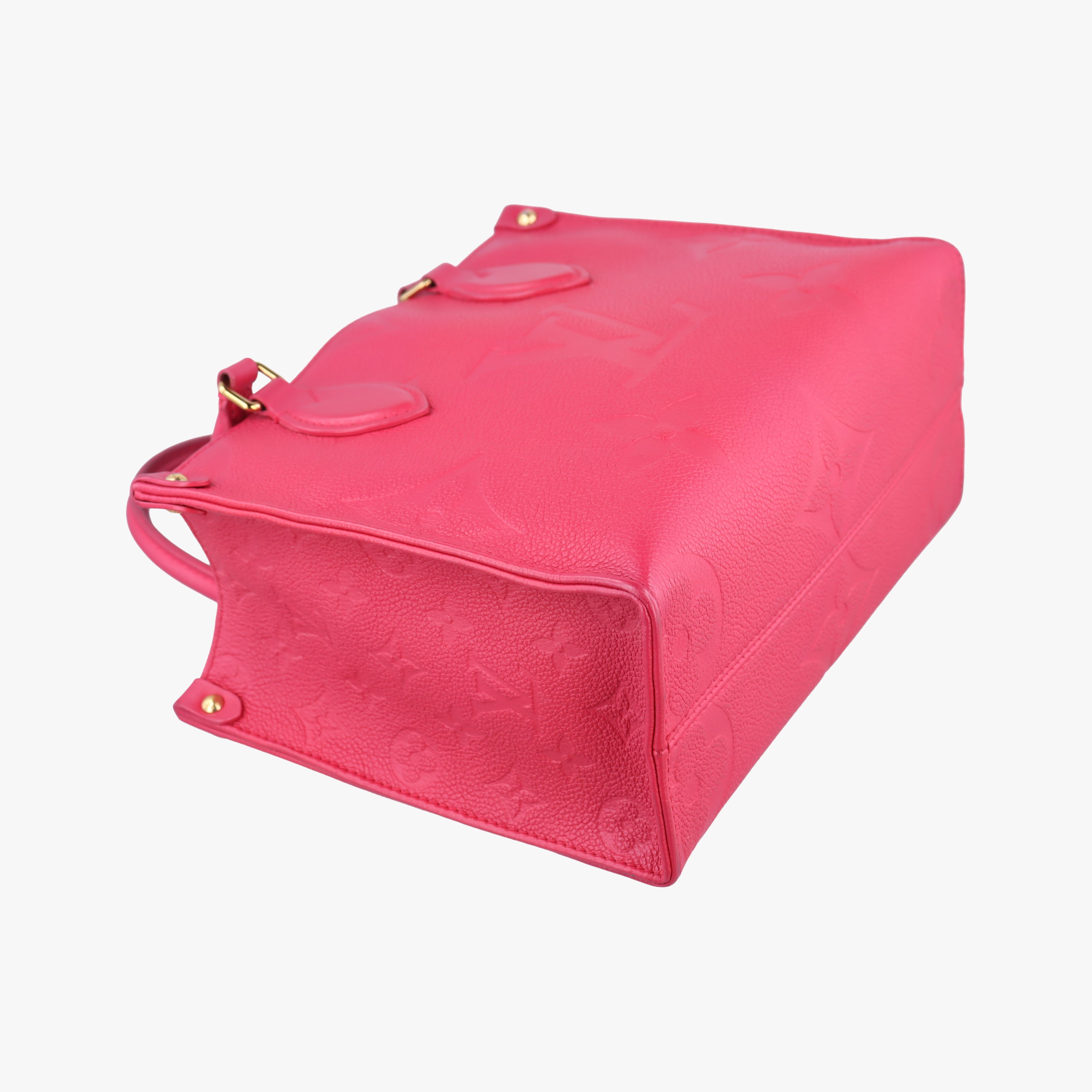 Pre-owned Louis Vuitton On The Go PM FREESIA Monogram Empreinte M45660 shoulderbag | stylenewstar